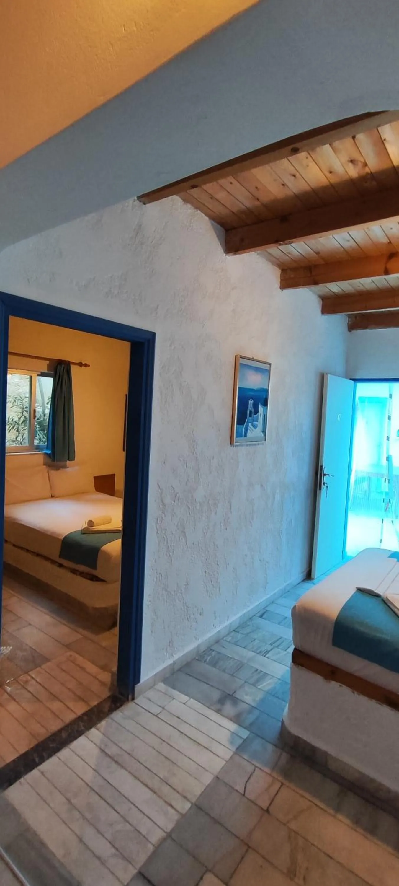 Bed in Oleander's Garden Traditional Cretan Cottage