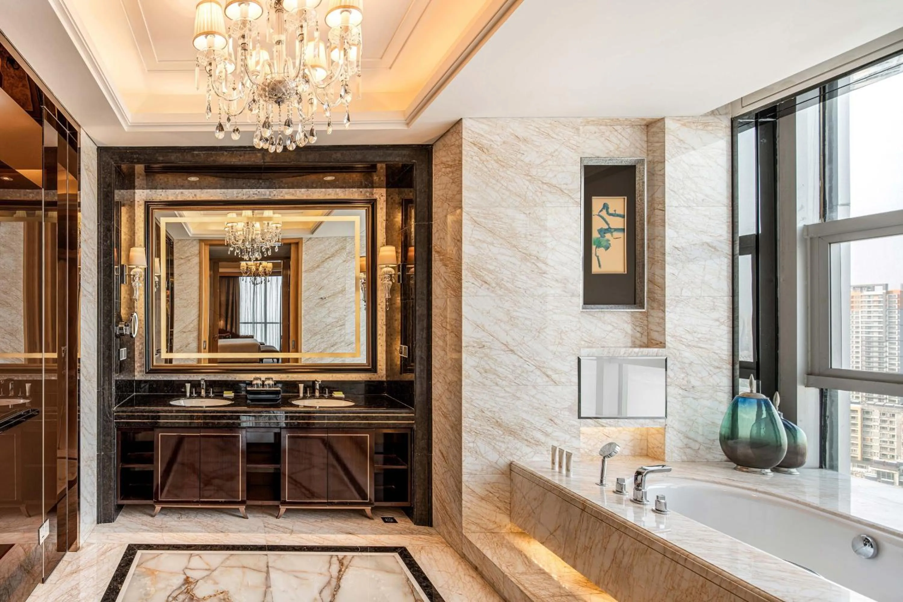 Bathroom in Le Meridien Yixing Hotel