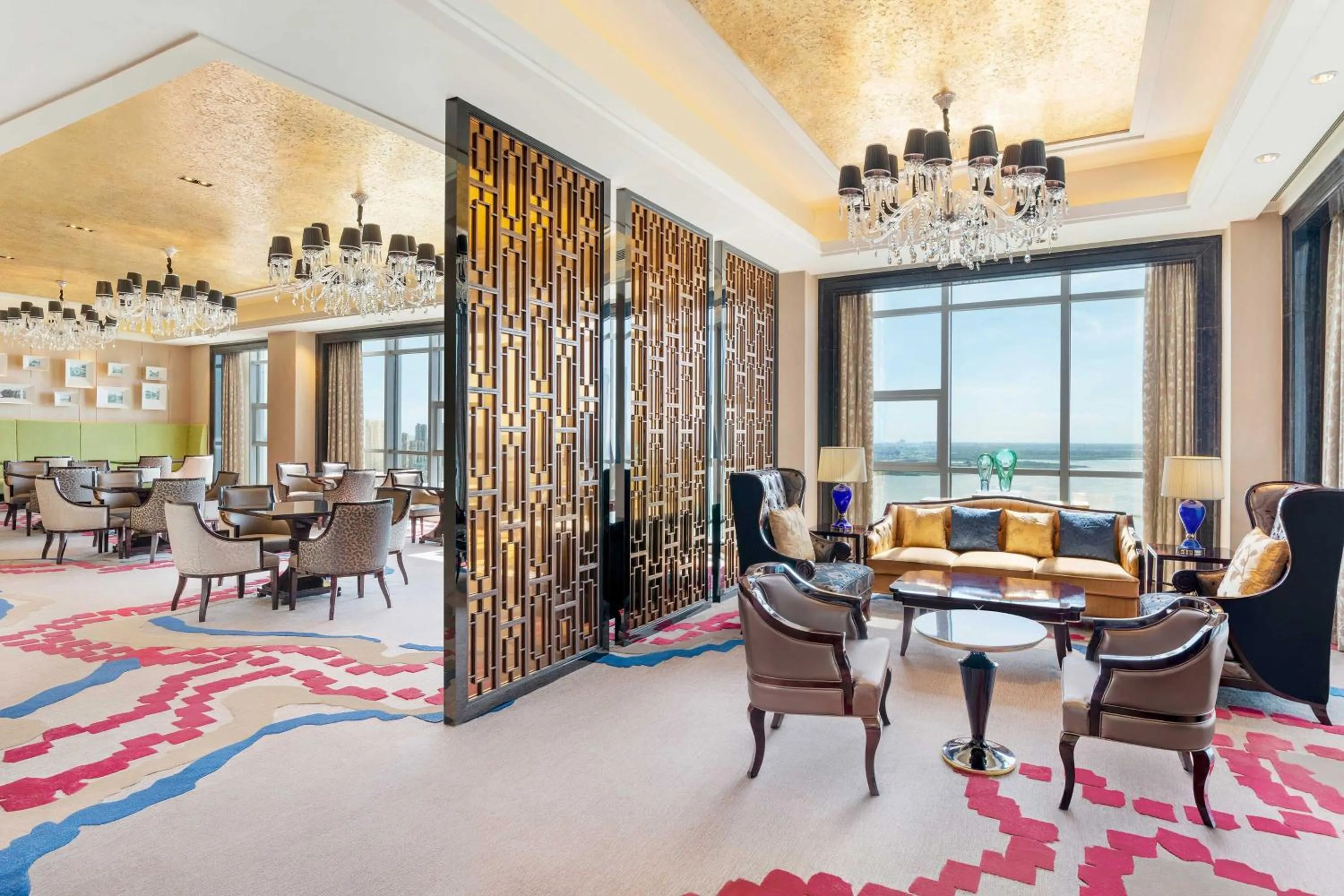 Lounge or bar in Le Meridien Yixing Hotel