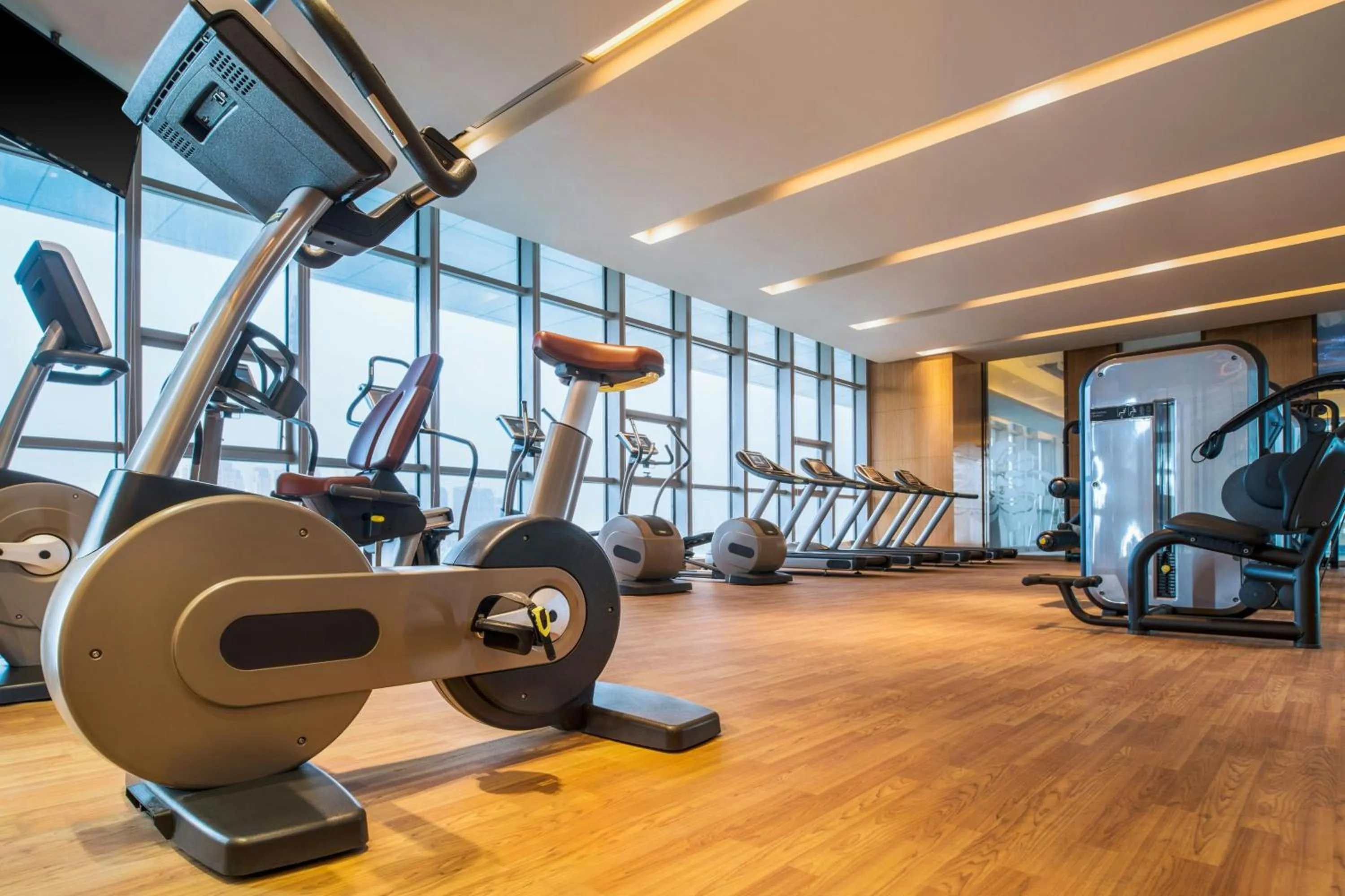 Fitness centre/facilities in Le Meridien Yixing Hotel