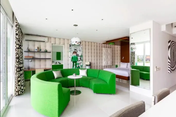 Living room in Chill Hotel Seminyak