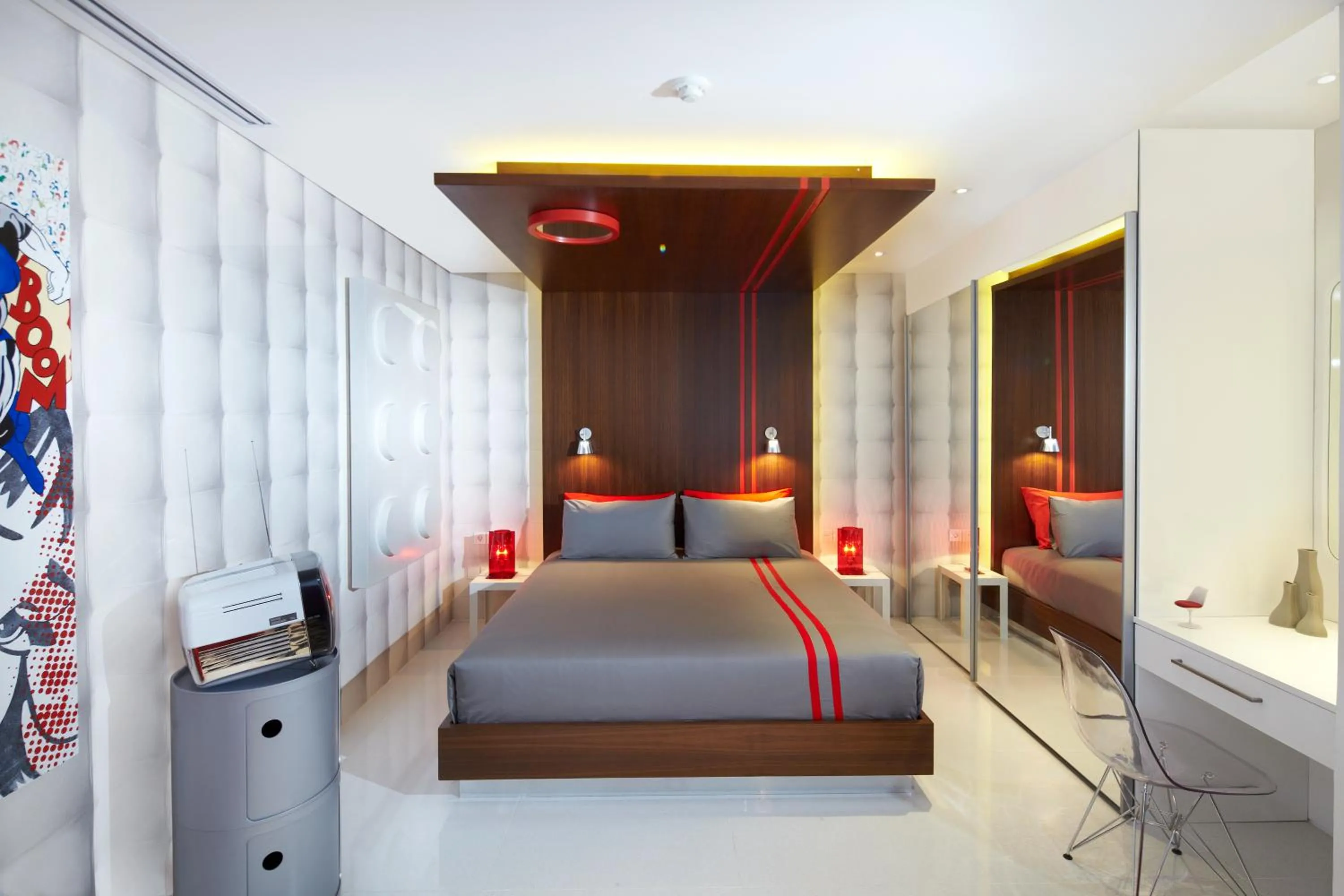 Bed in Chill Hotel Seminyak