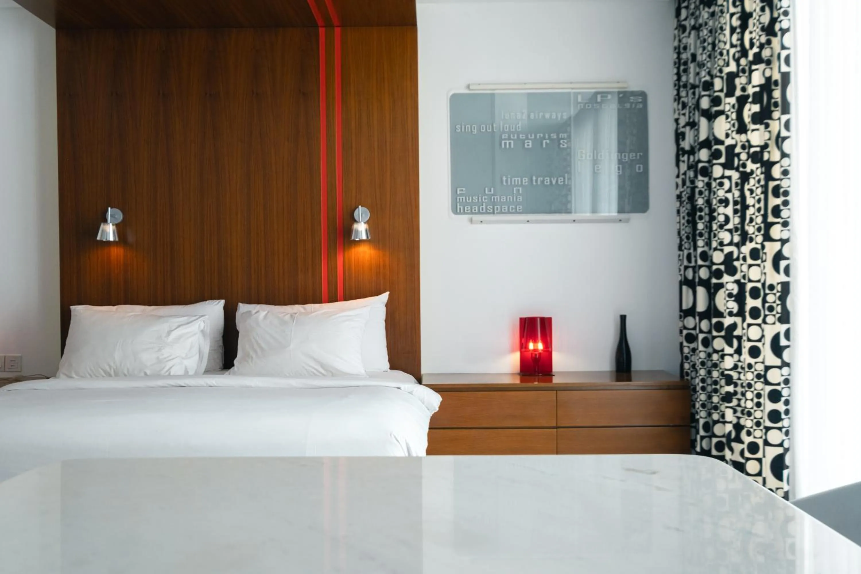 Decorative detail, Bed in Chill Hotel Seminyak
