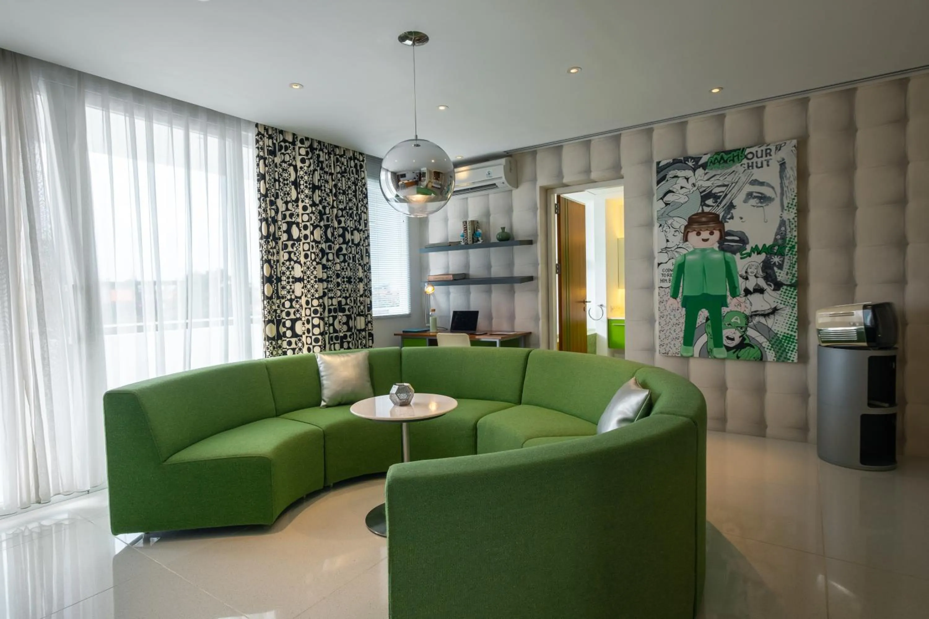 Living room in Chill Hotel Seminyak