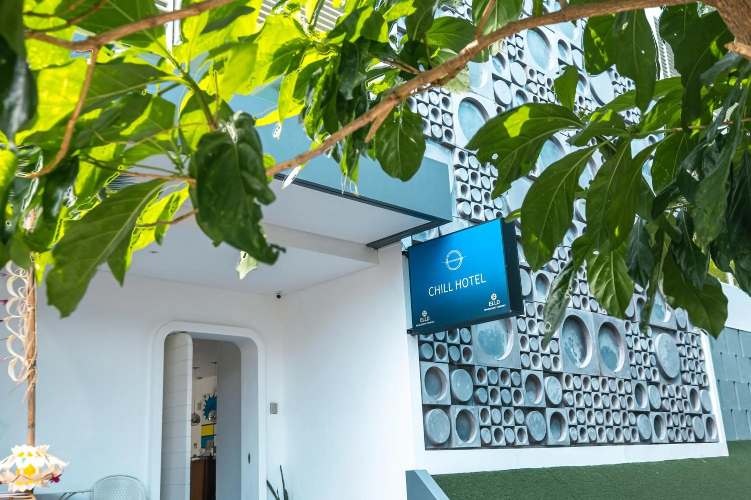 Facade/entrance in Chill Hotel Seminyak