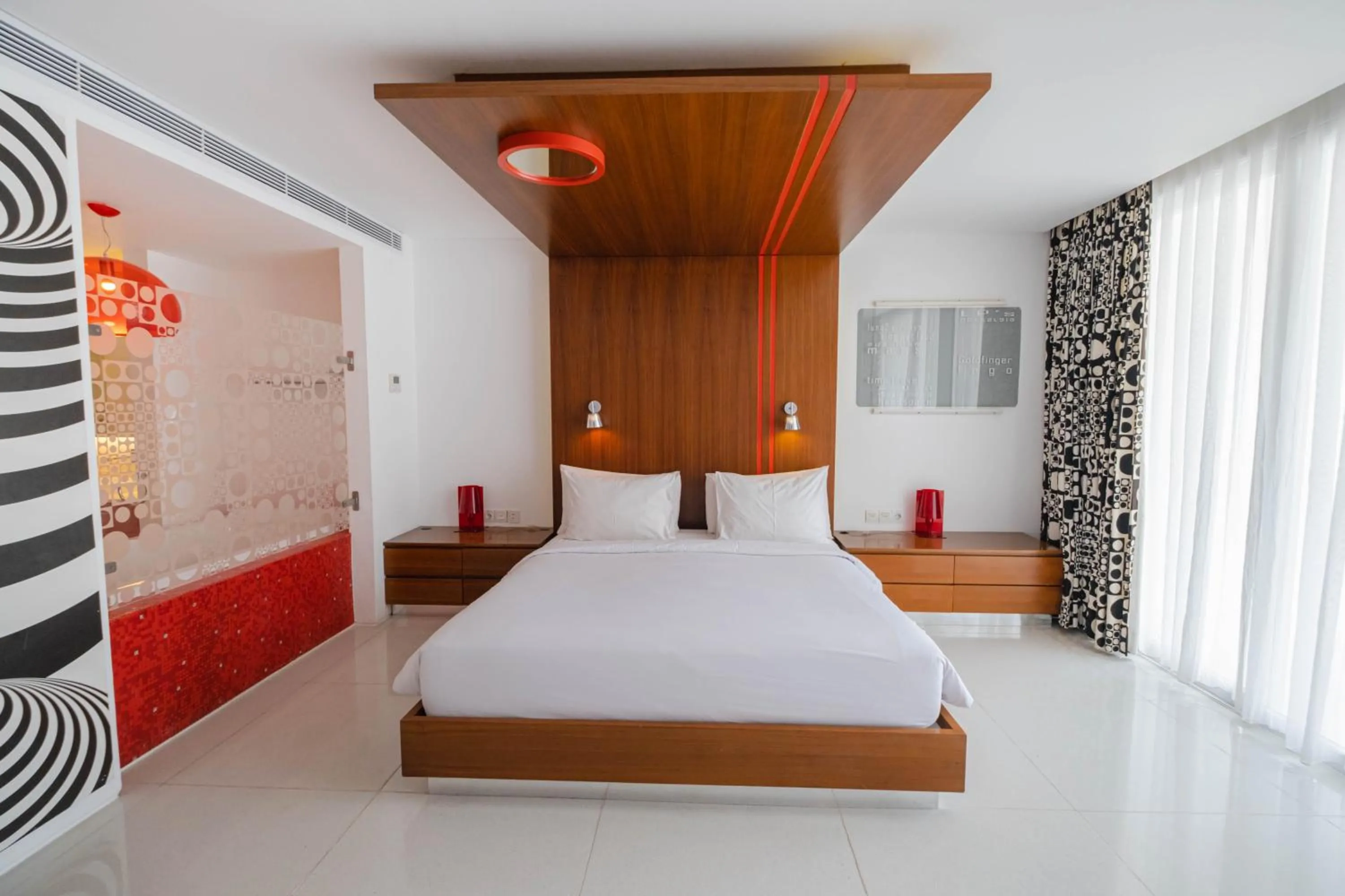 Bed in Chill Hotel Seminyak