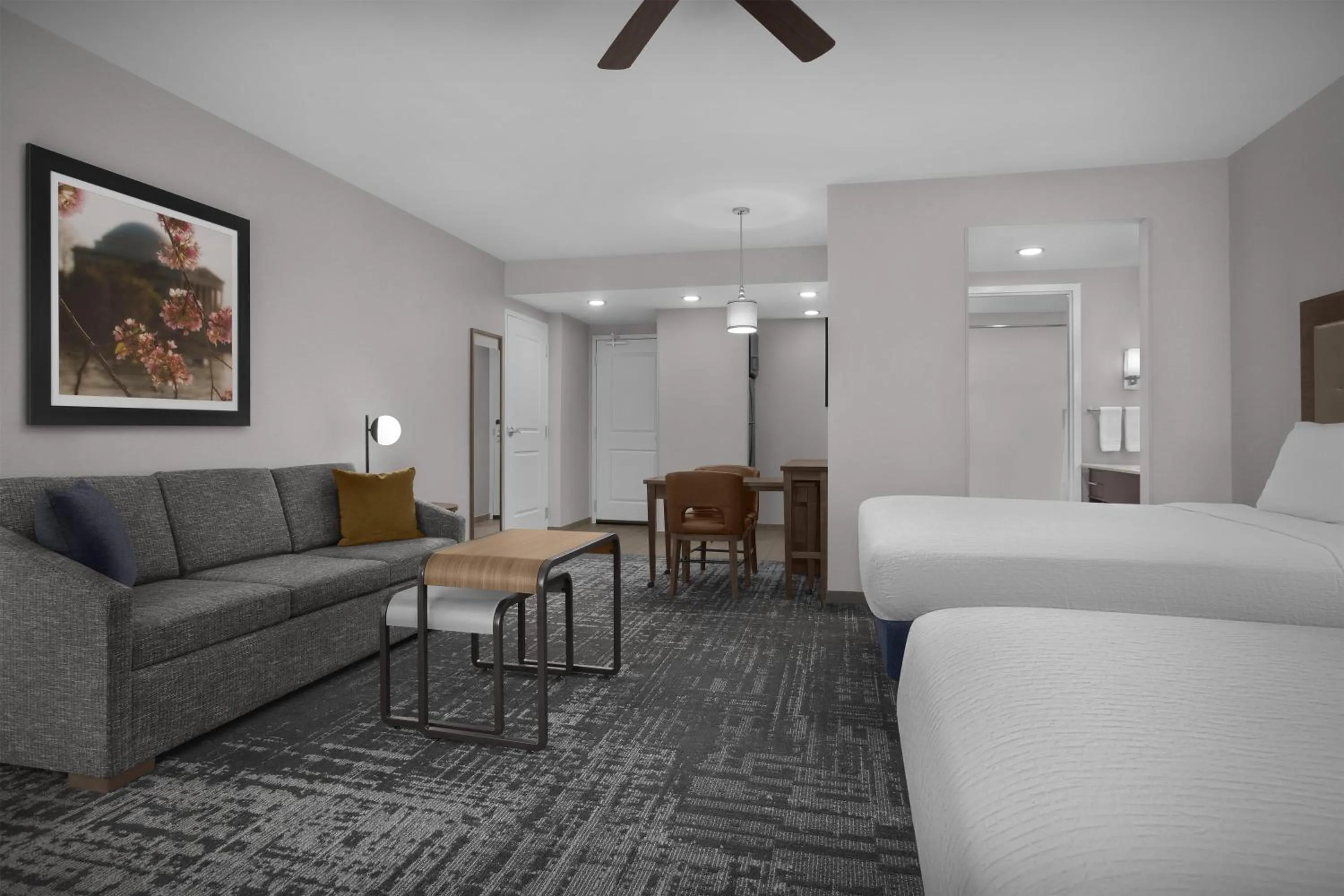 Living room in Homewood Suites by Hilton Washington DC NoMa Union Station