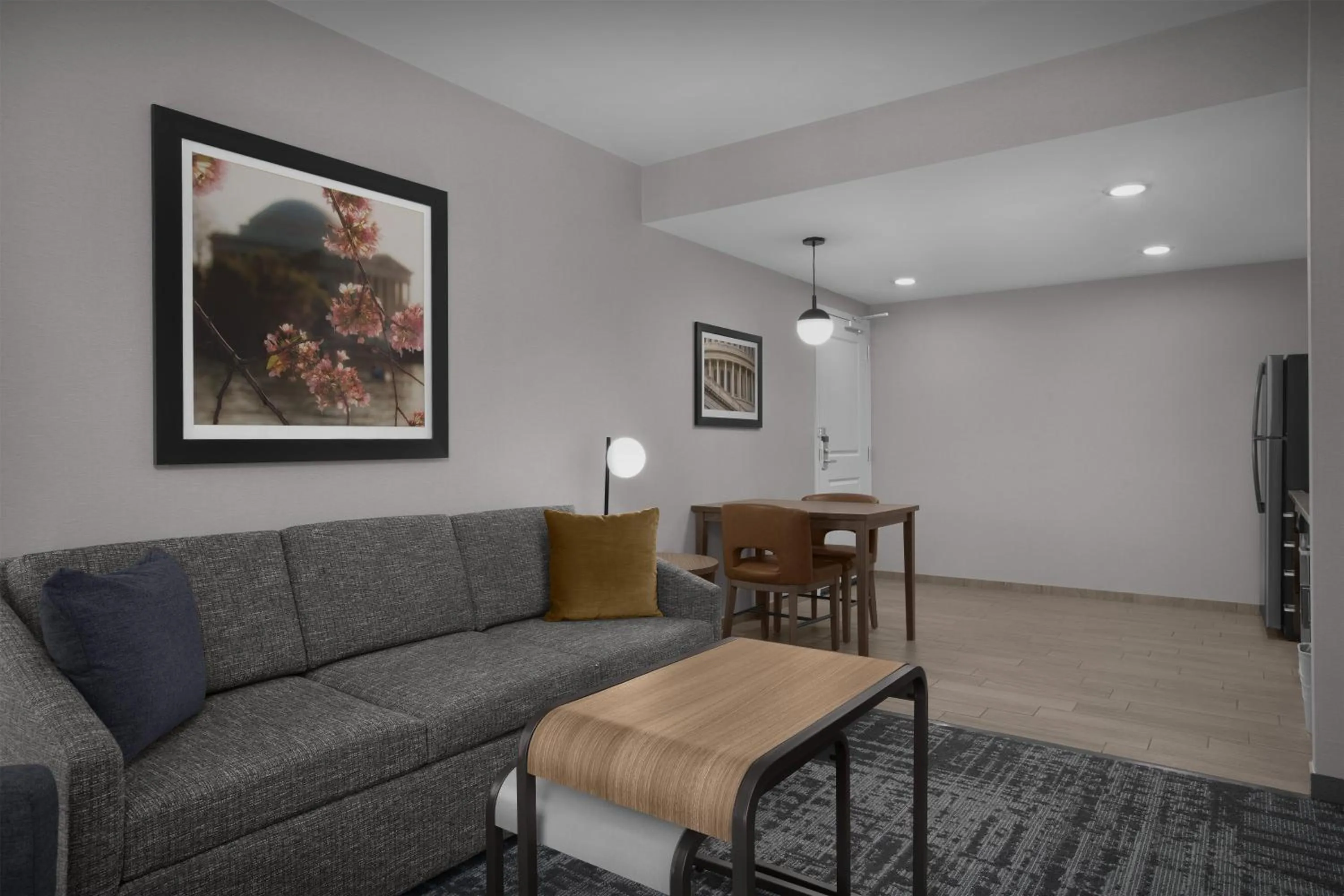 Living room in Homewood Suites by Hilton Washington DC NoMa Union Station