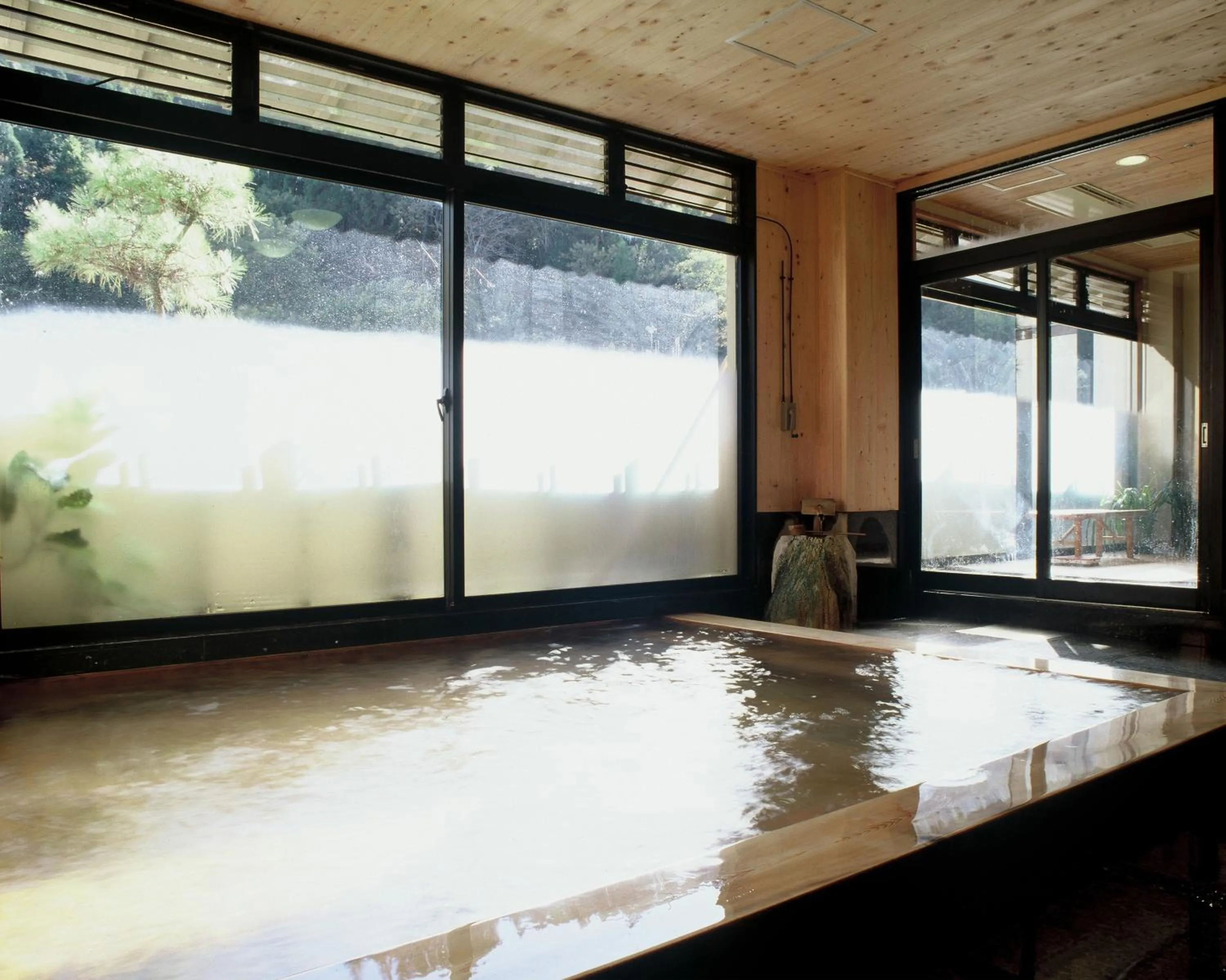Hot Spring Bath in Kawayu Onsen Fujiya