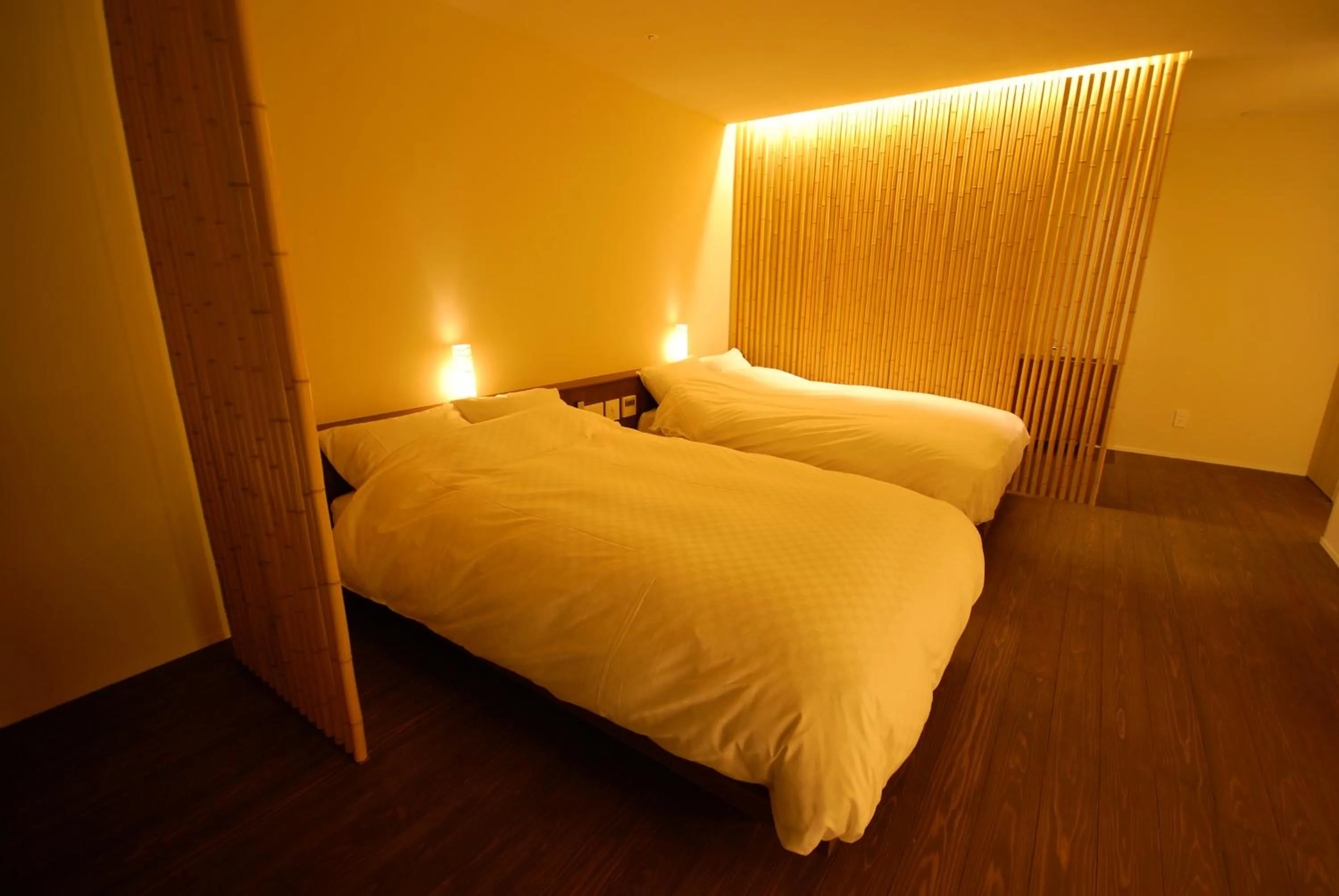 Bed in Kawayu Onsen Fujiya