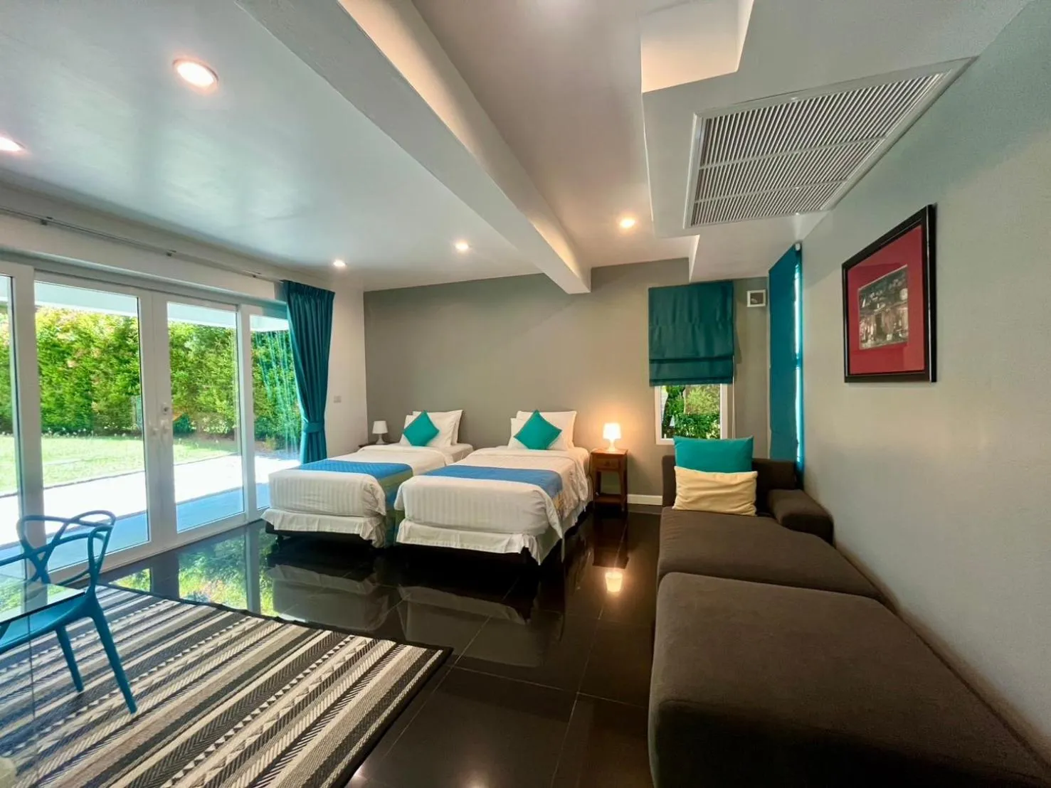 Bedroom, Bed in Krabi Beach House, SHA Extra Plus