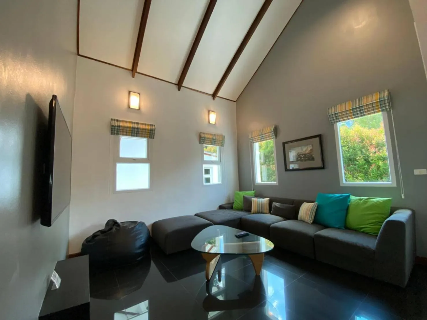 Living room in Krabi Beach House, SHA Extra Plus
