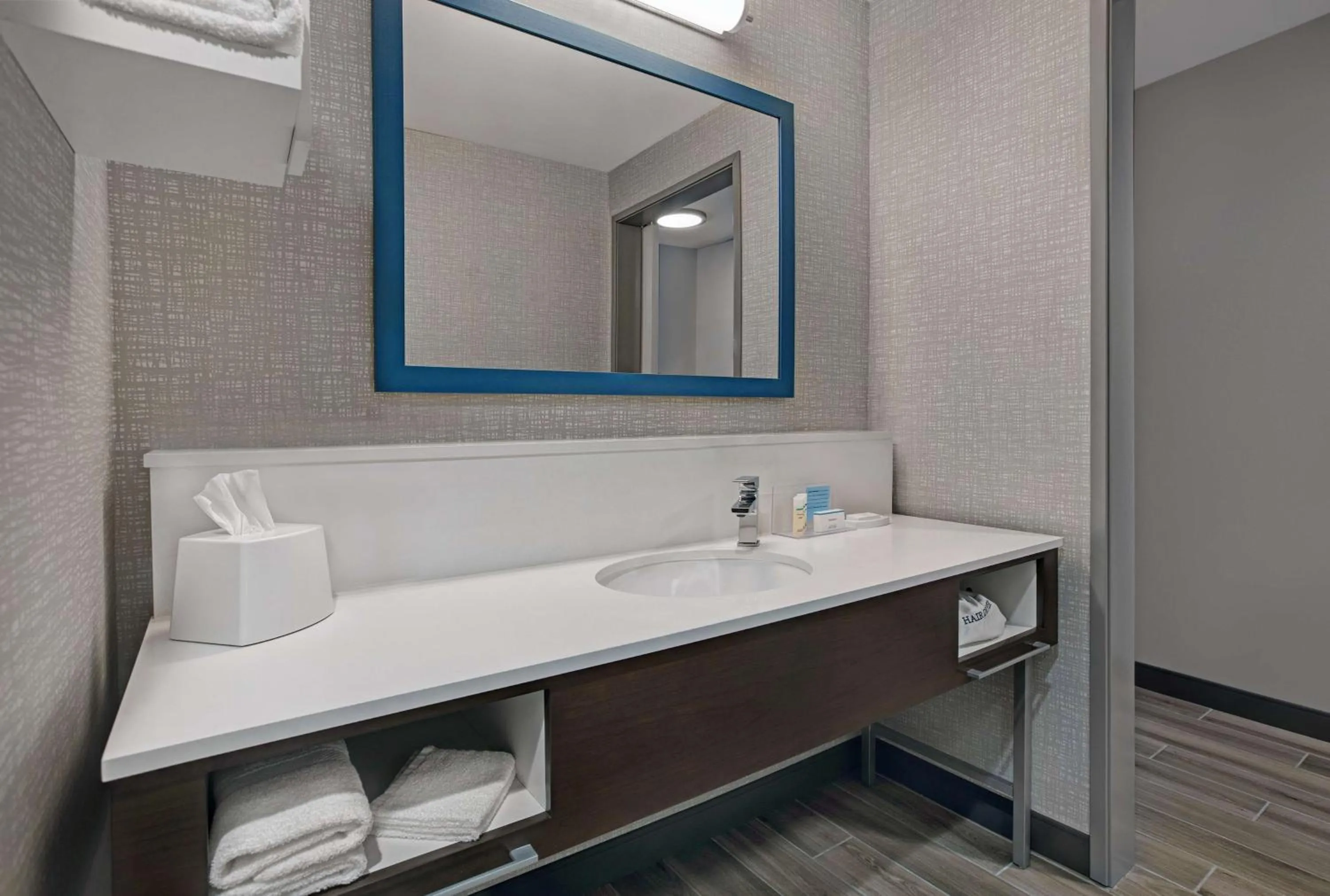 Bathroom in Hampton Inn & Suites Dallas - Farmers Branch