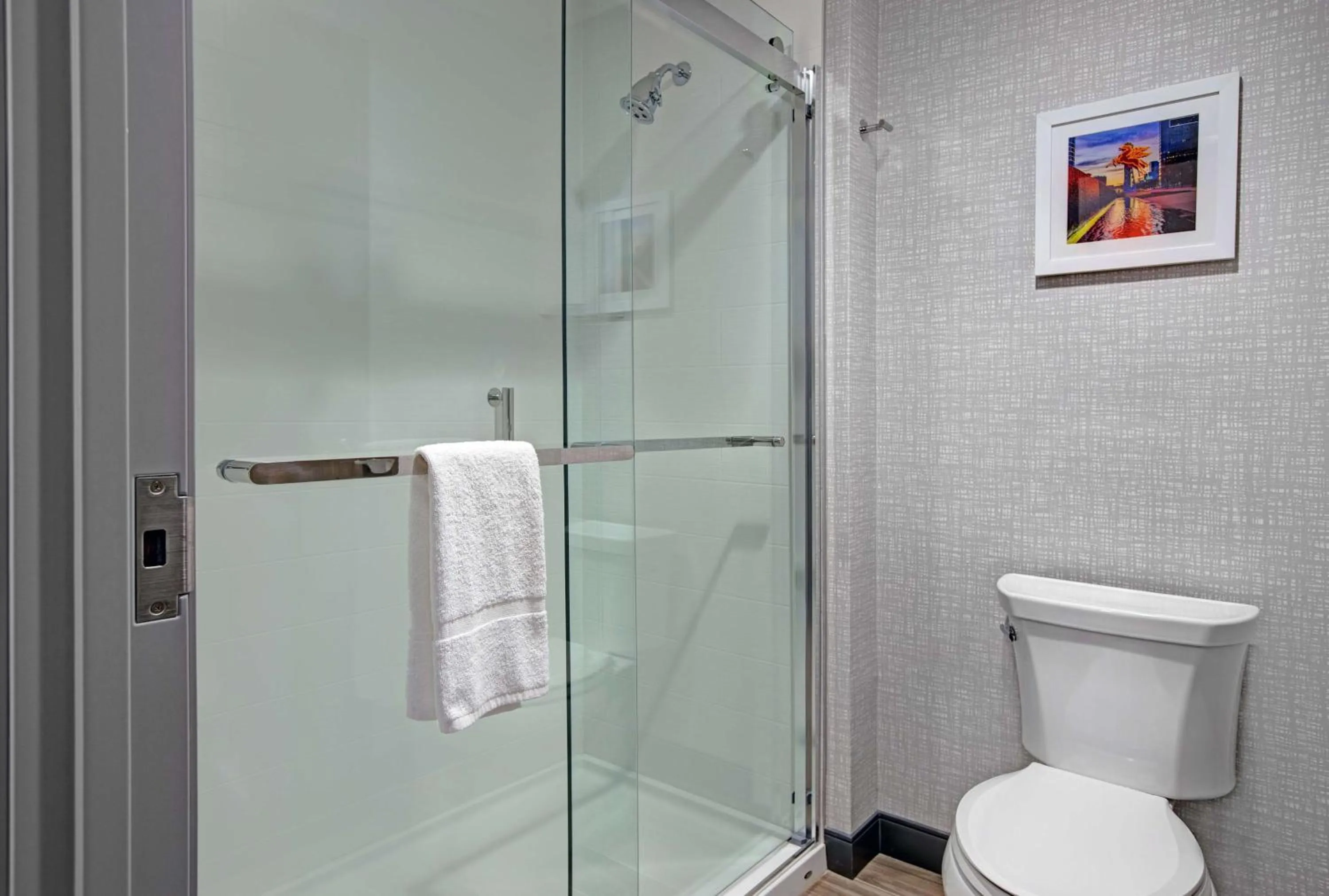 Bathroom in Hampton Inn & Suites Dallas - Farmers Branch