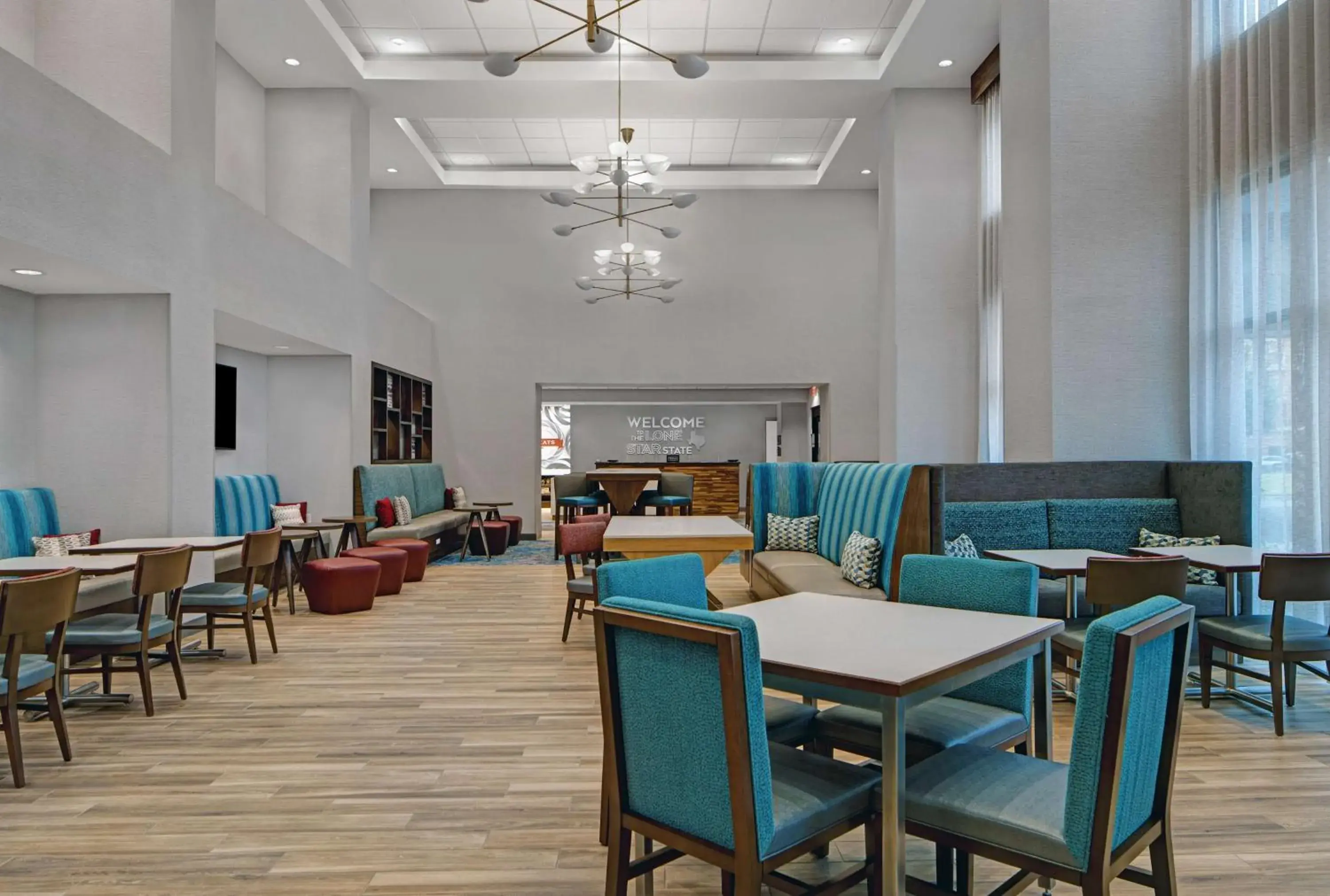 Lobby or reception in Hampton Inn & Suites Dallas - Farmers Branch Lobby or reception in Hampton Inn & Suites Dallas - Farmers Branch