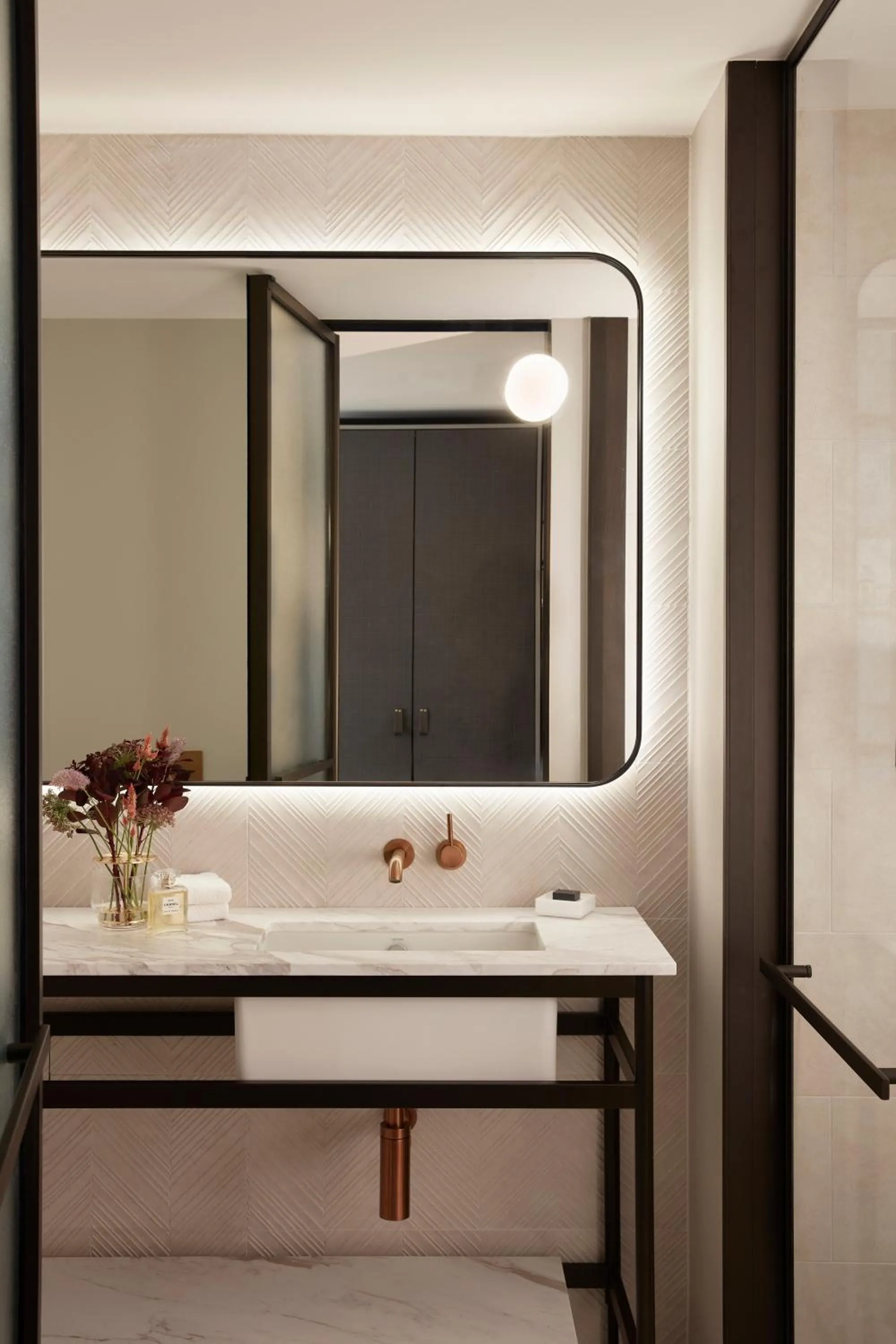 Bathroom in Hilton Melbourne Little Queen Street