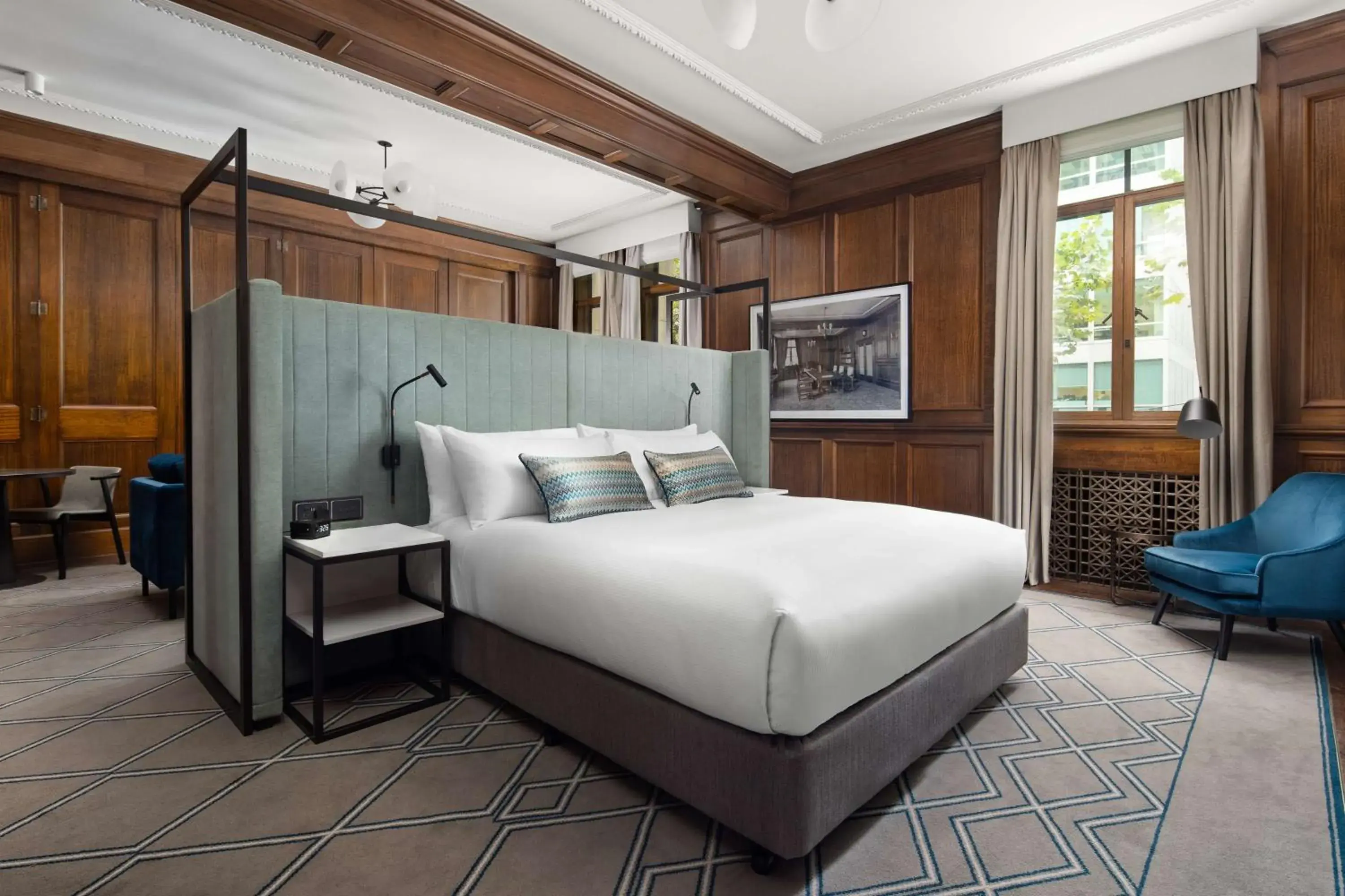 Bed in Hilton Melbourne Little Queen Street Bed in Hilton Melbourne Little Queen Street