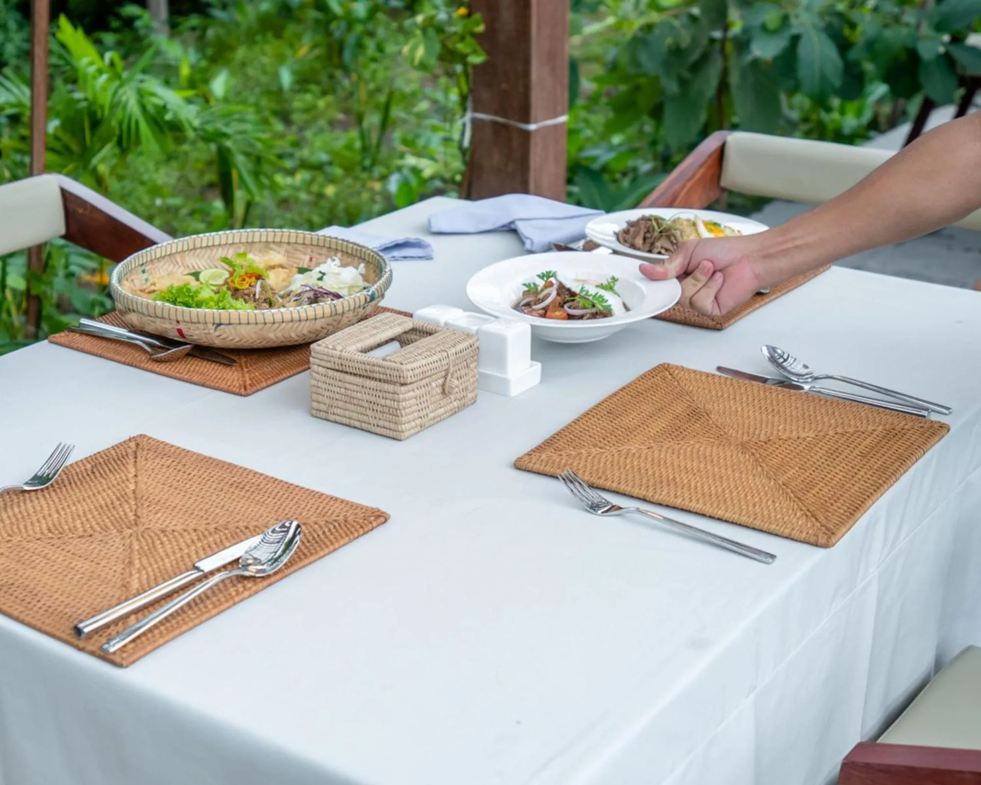 People in Peam Snea Resort