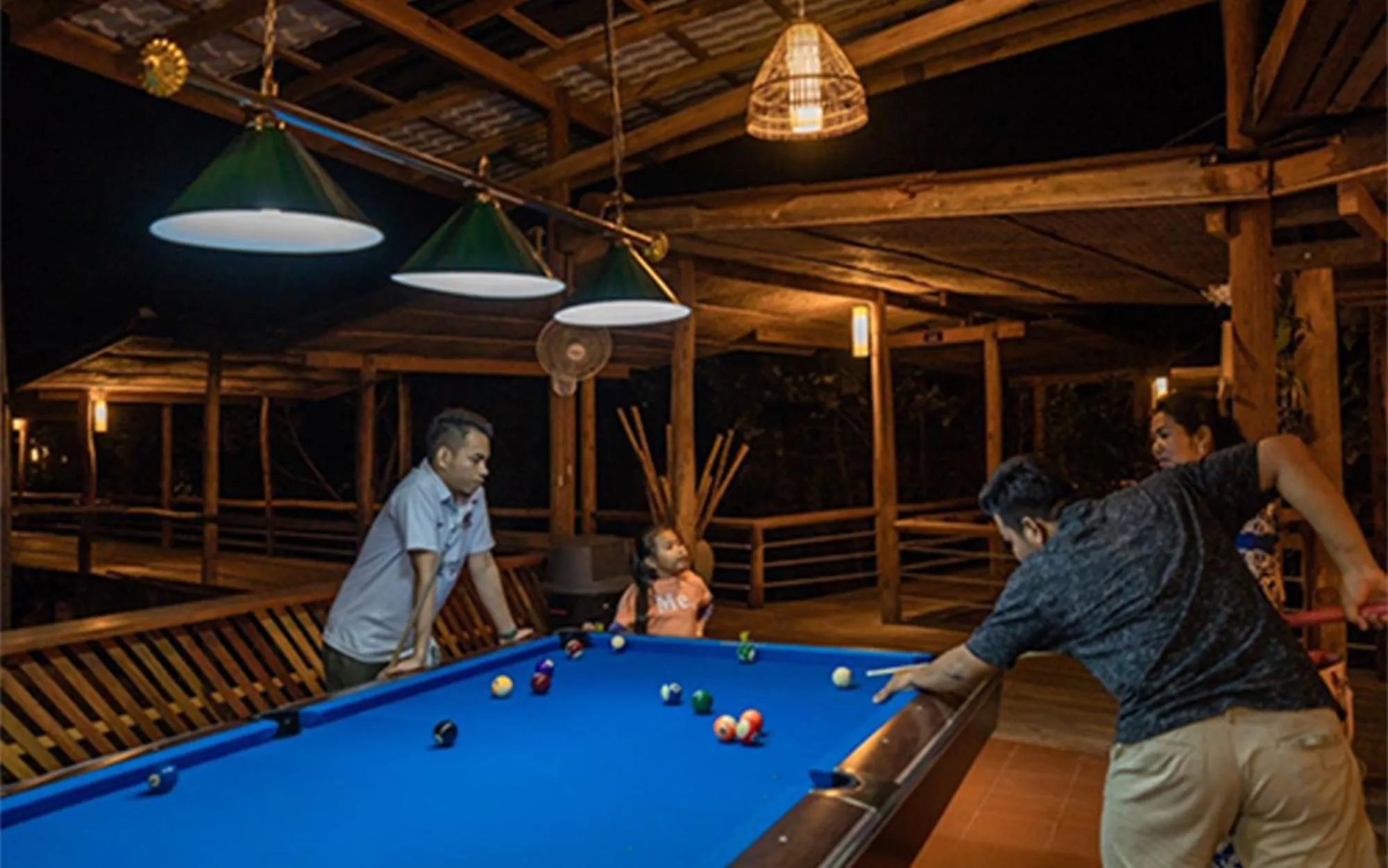 Billiard in Peam Snea Resort