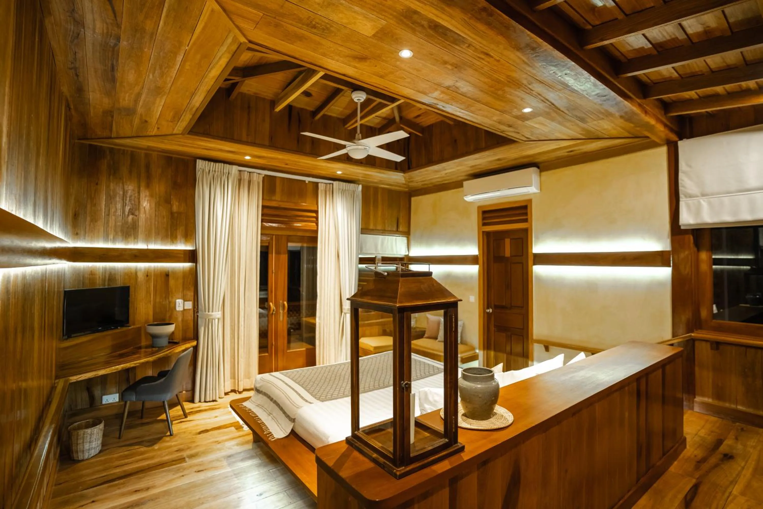 Bed in Peam Snea Resort