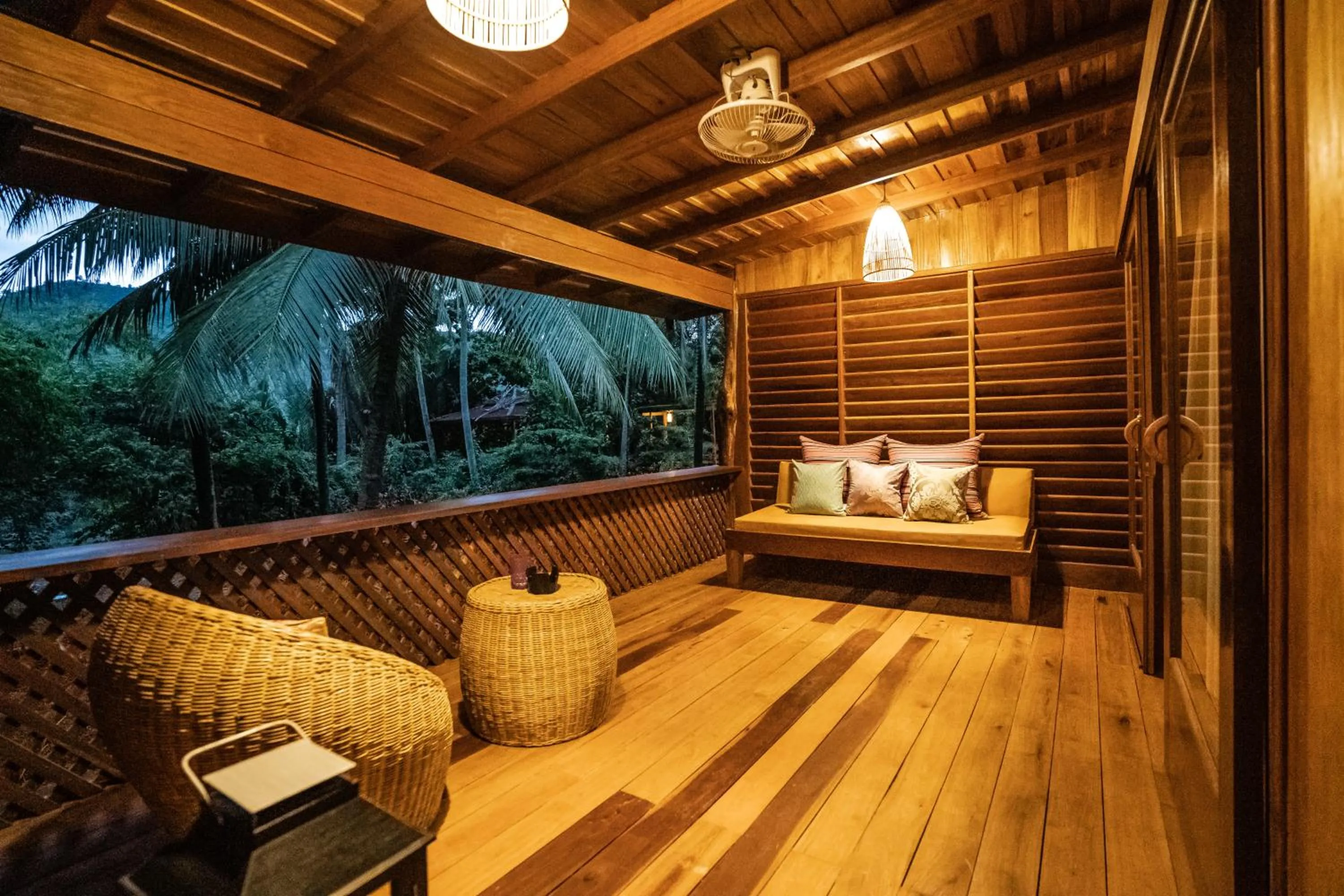 Garden in Peam Snea Resort