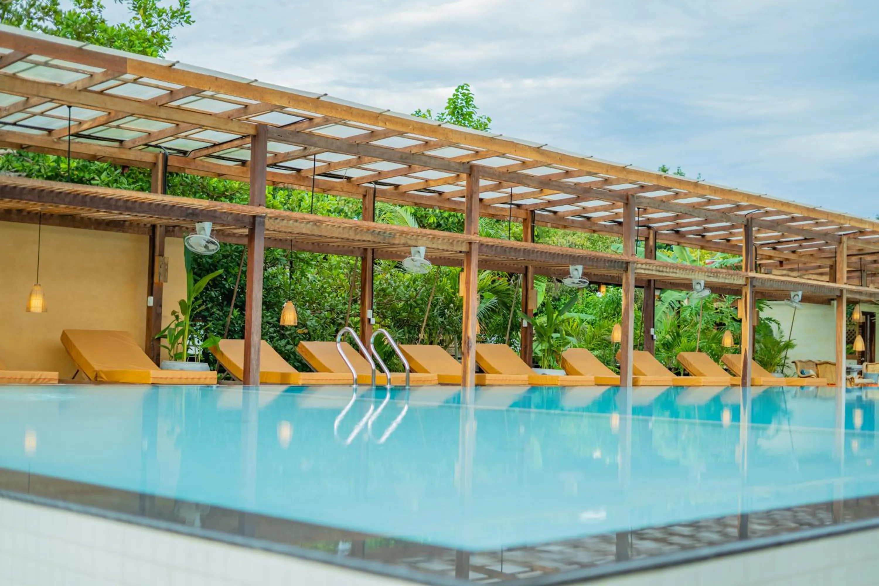 Pool view in Peam Snea Resort