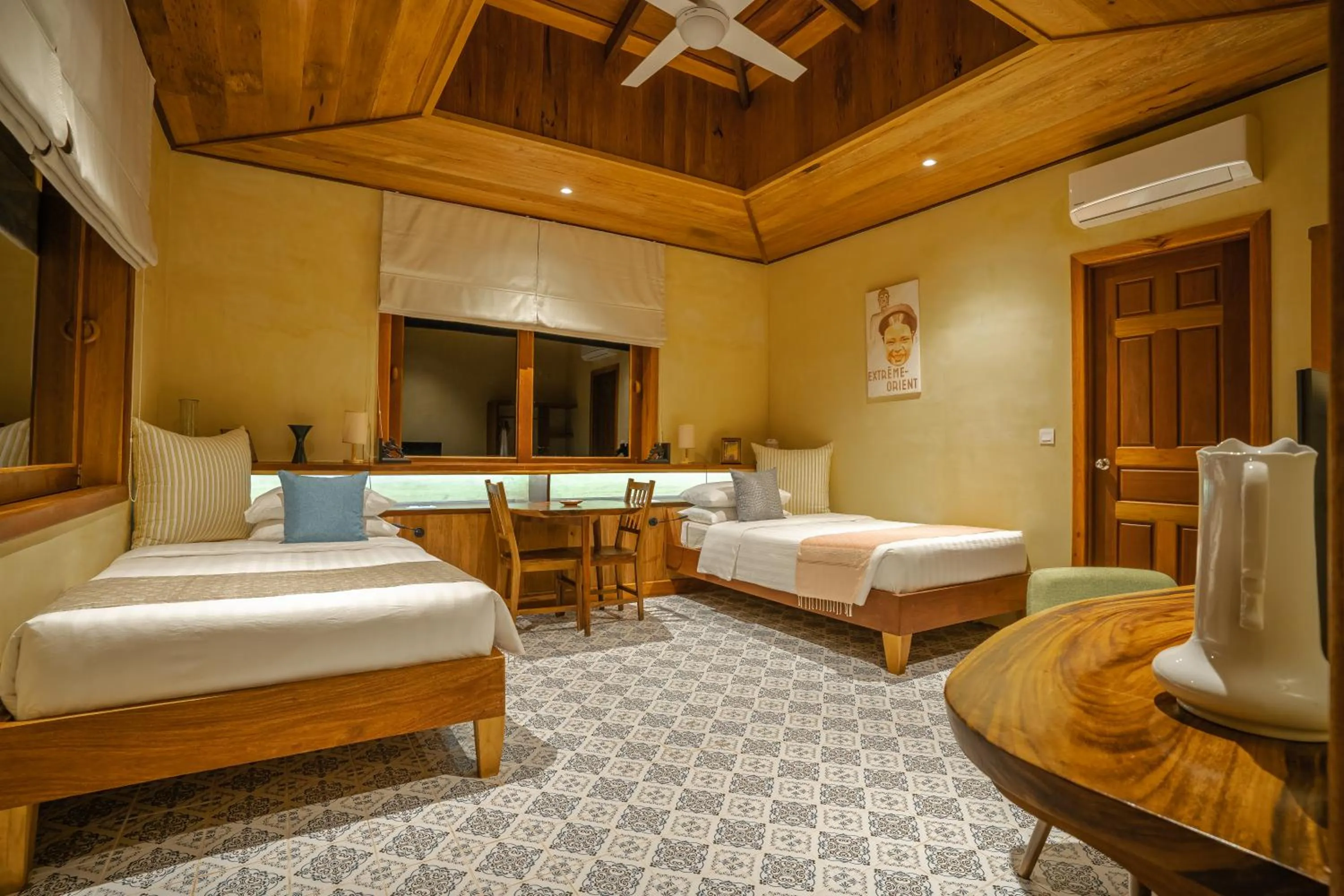 Bed in Peam Snea Resort