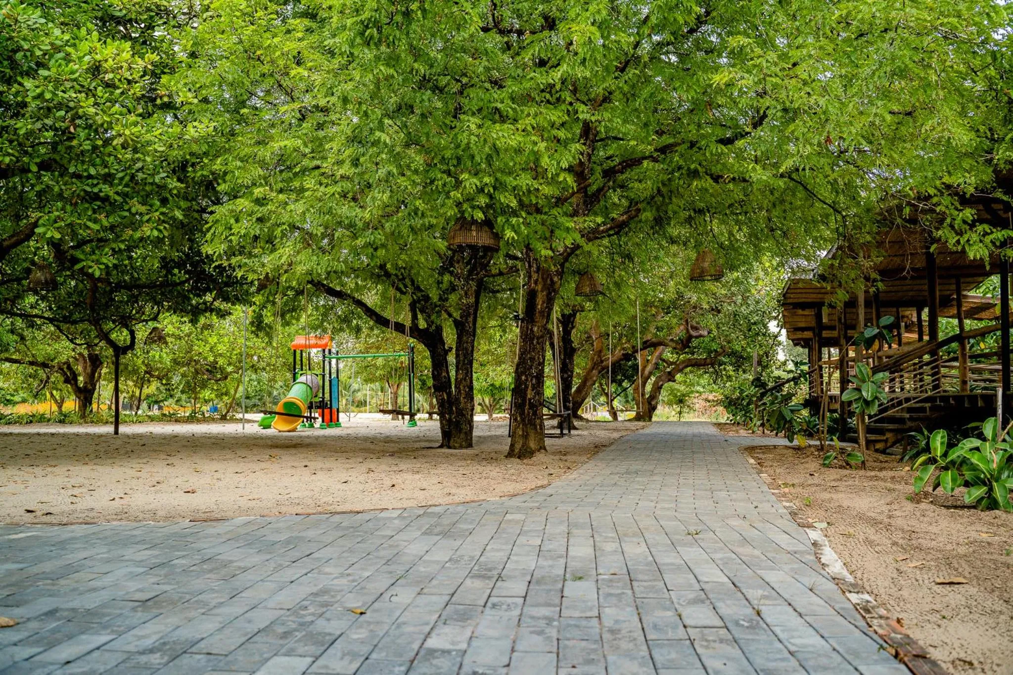 Children play ground in Peam Snea Resort
