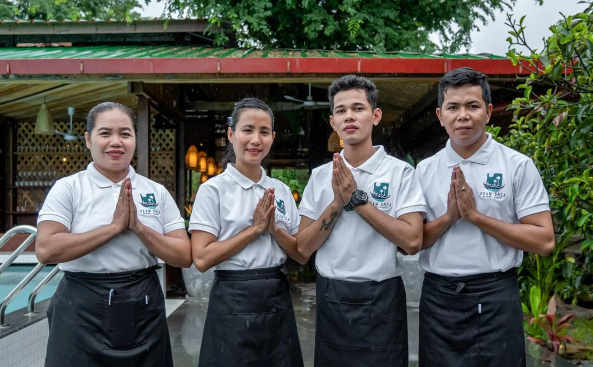 Staff in Peam Snea Resort