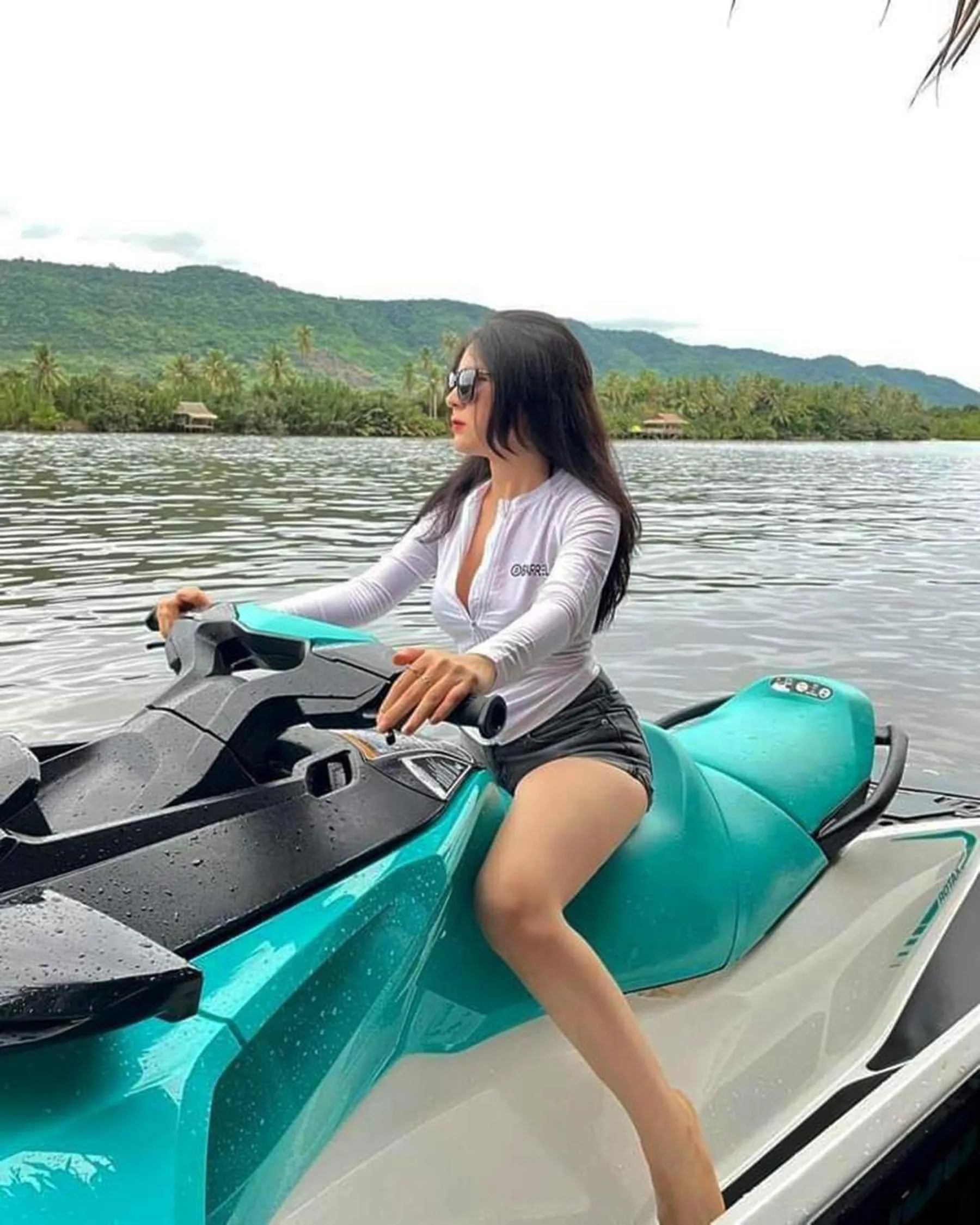 Aqua park in Peam Snea Resort