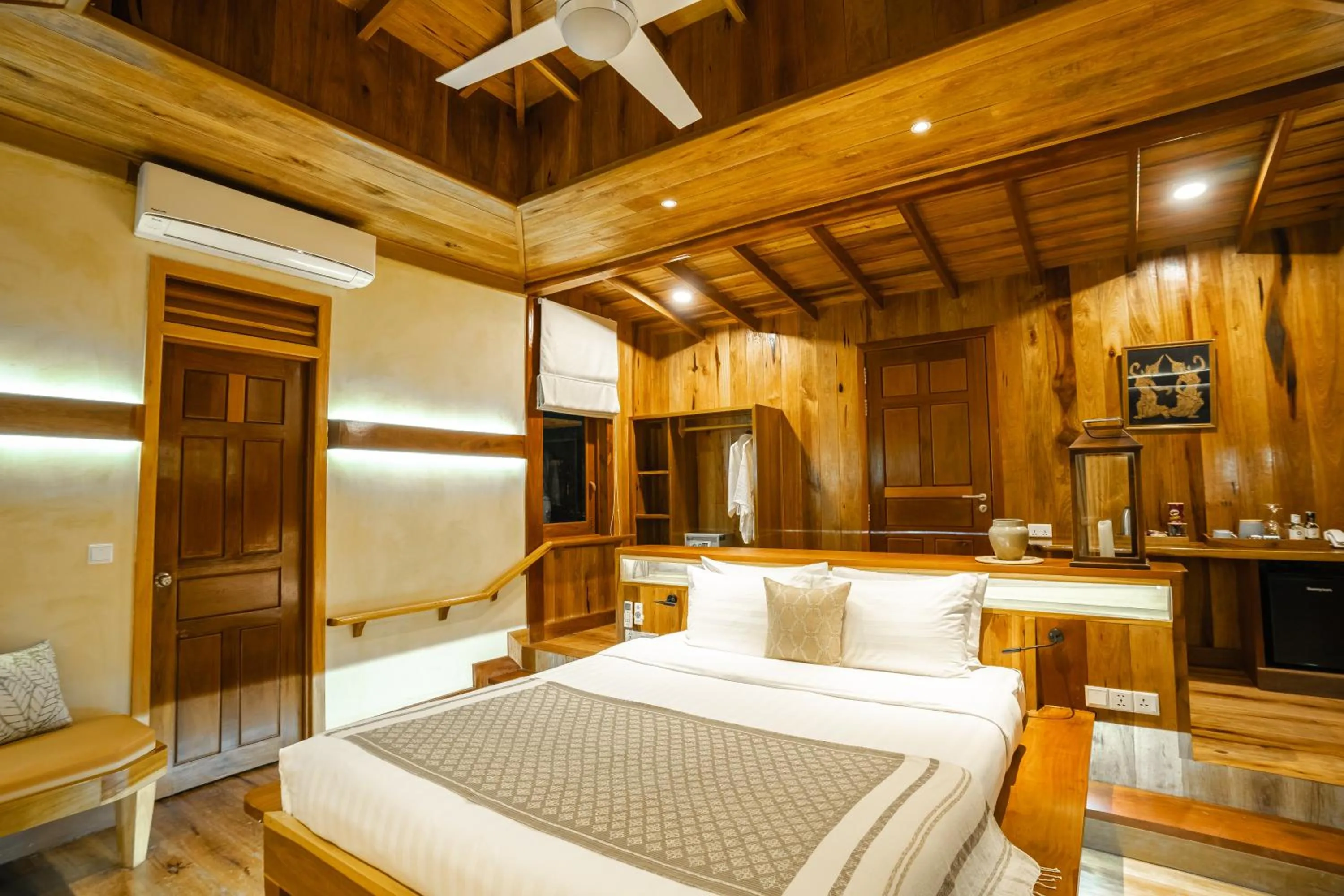 Bed in Peam Snea Resort