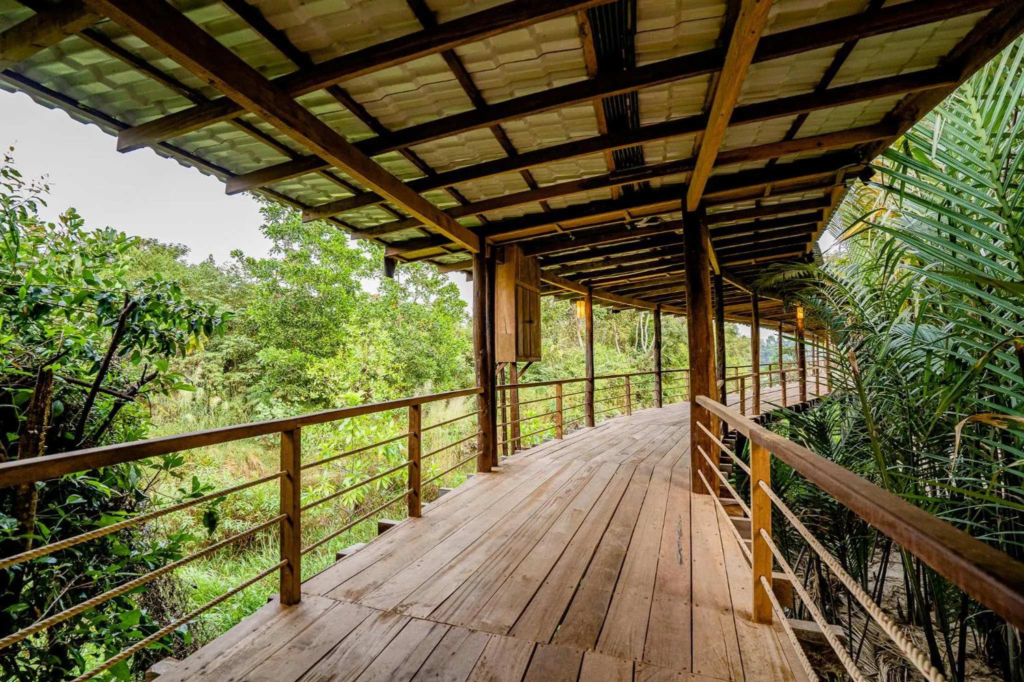 Garden in Peam Snea Resort