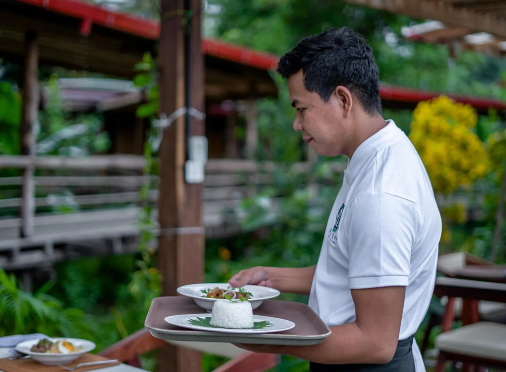 People in Peam Snea Resort