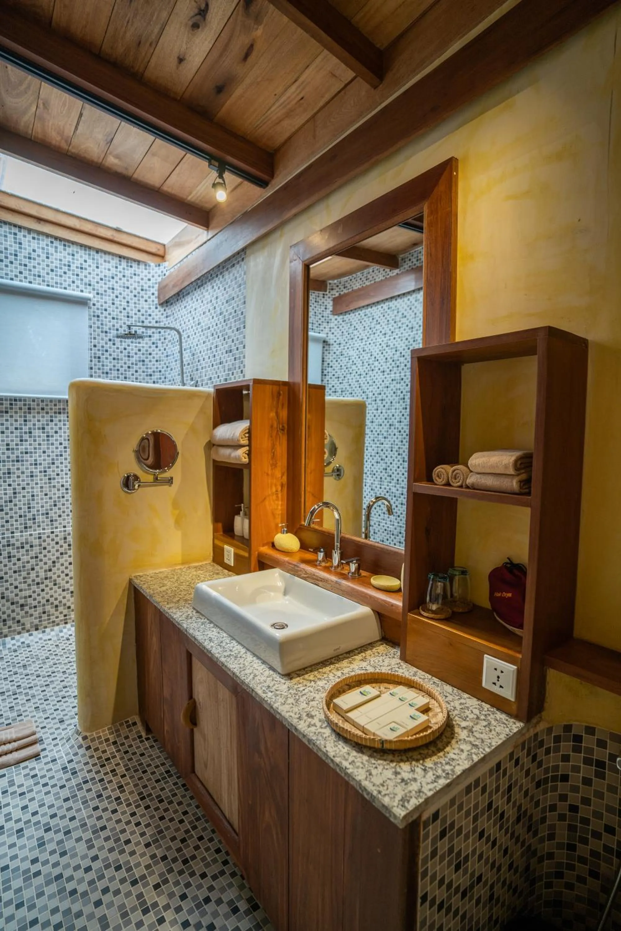 Shower in Peam Snea Resort