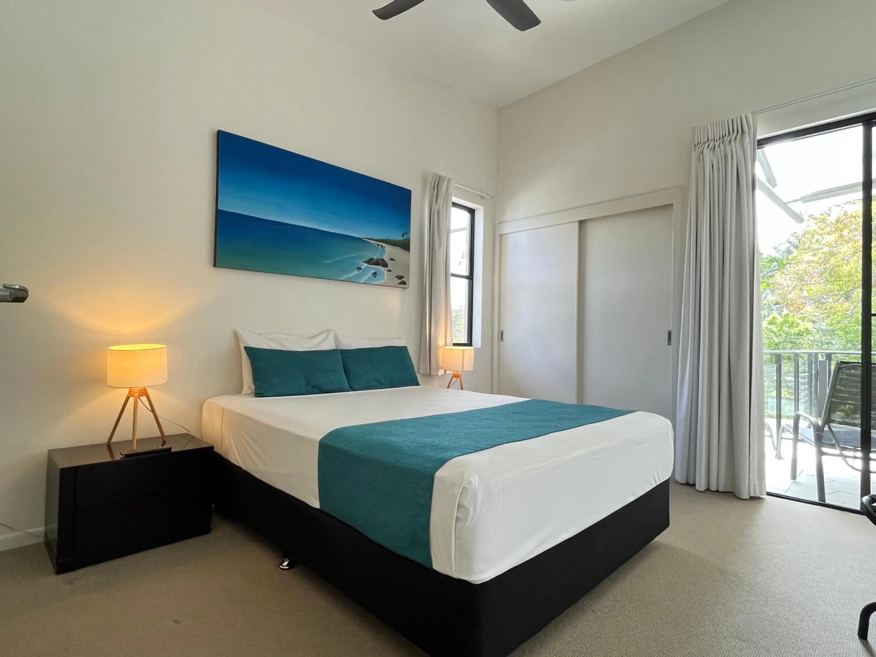 Bed in Agnes Water Beach Club