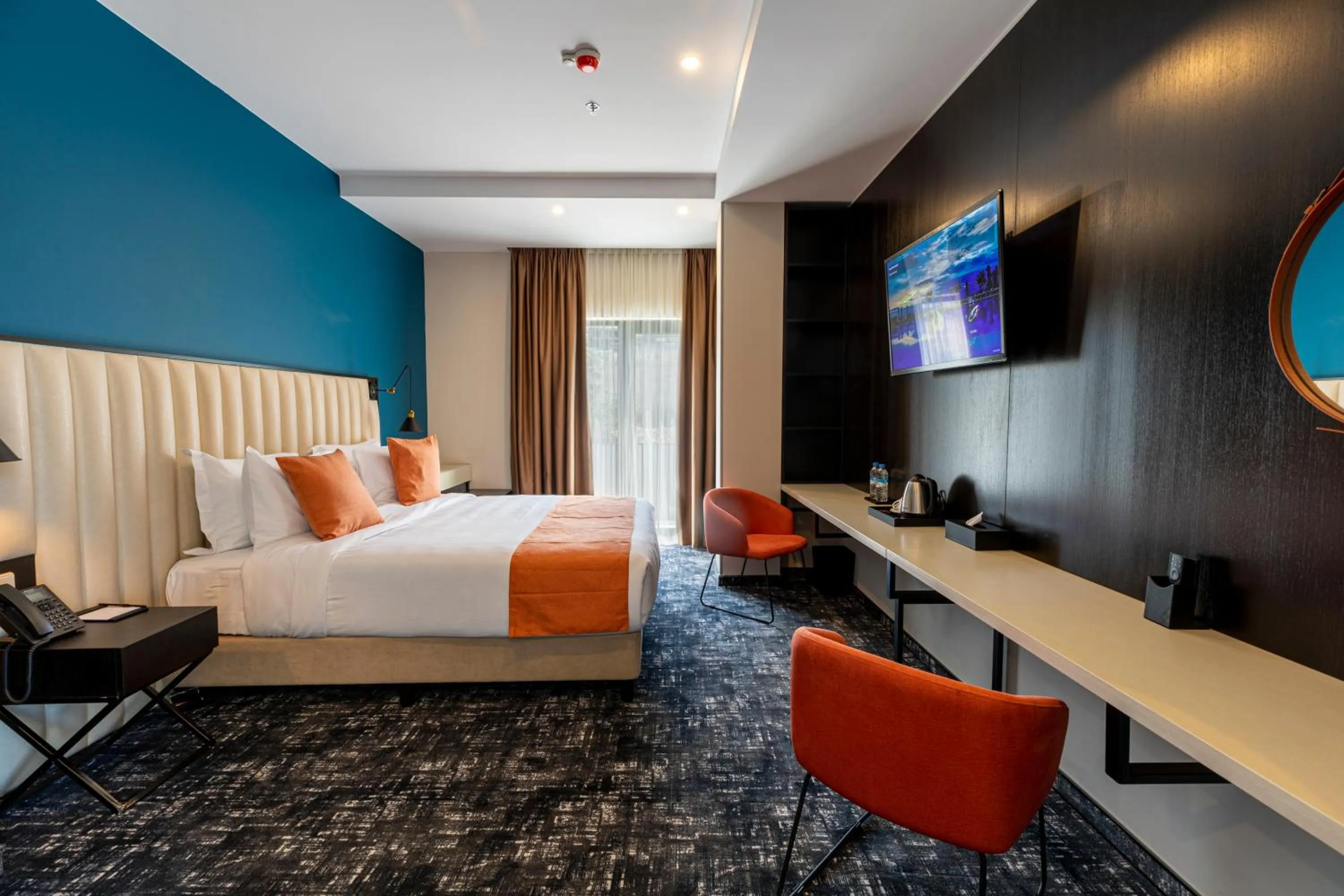 Bed in Sevsamora Resort & Spa