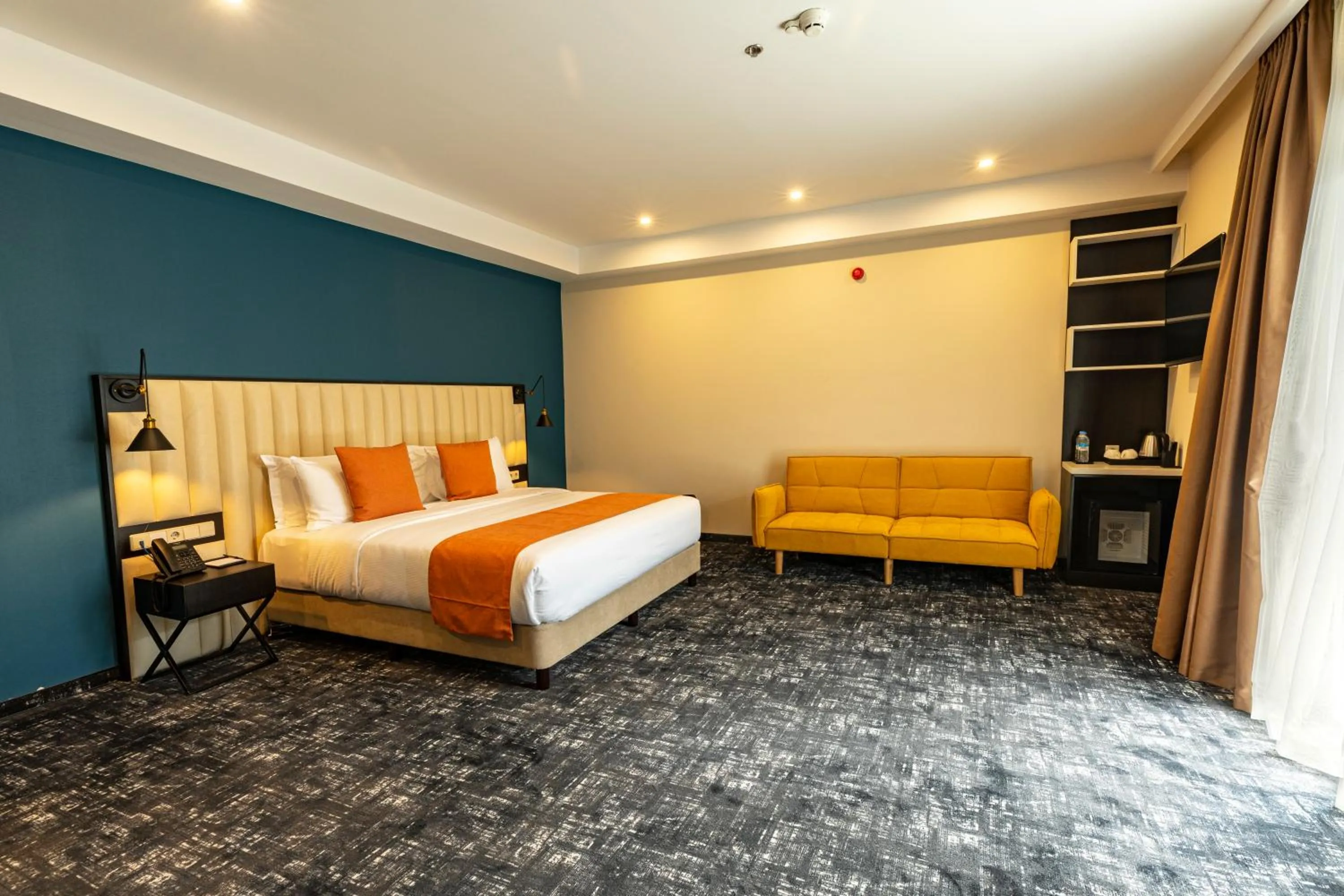 Bed in Sevsamora Resort & Spa