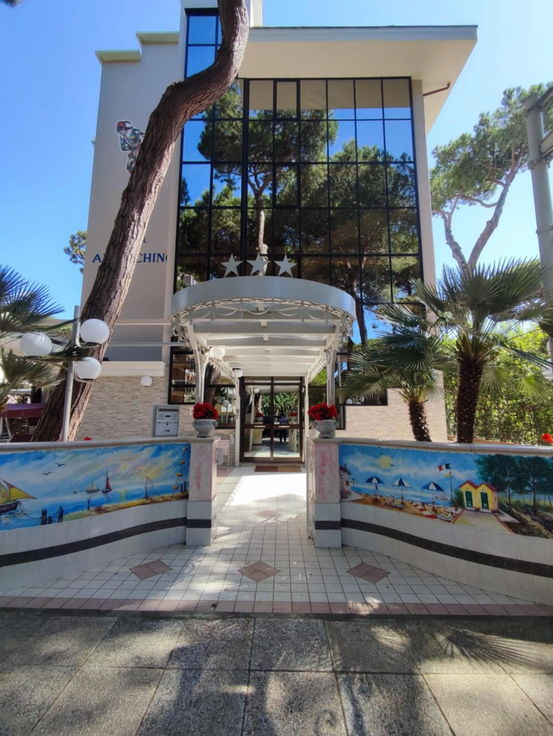 Property building in Hotel Arlecchino