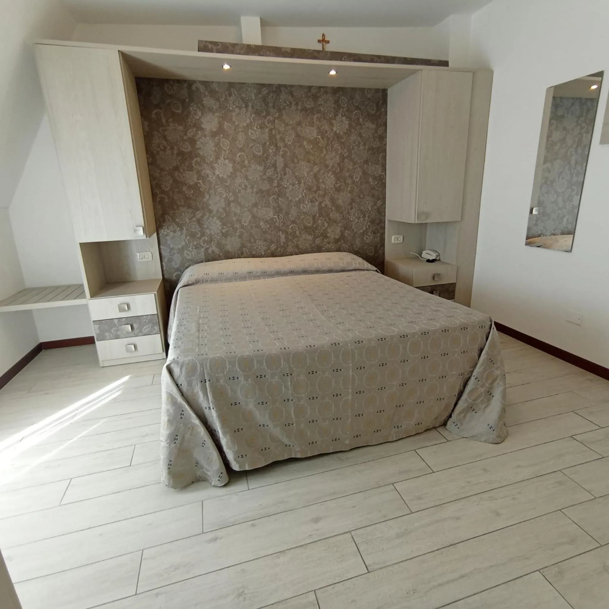 Bed in Hotel Arlecchino