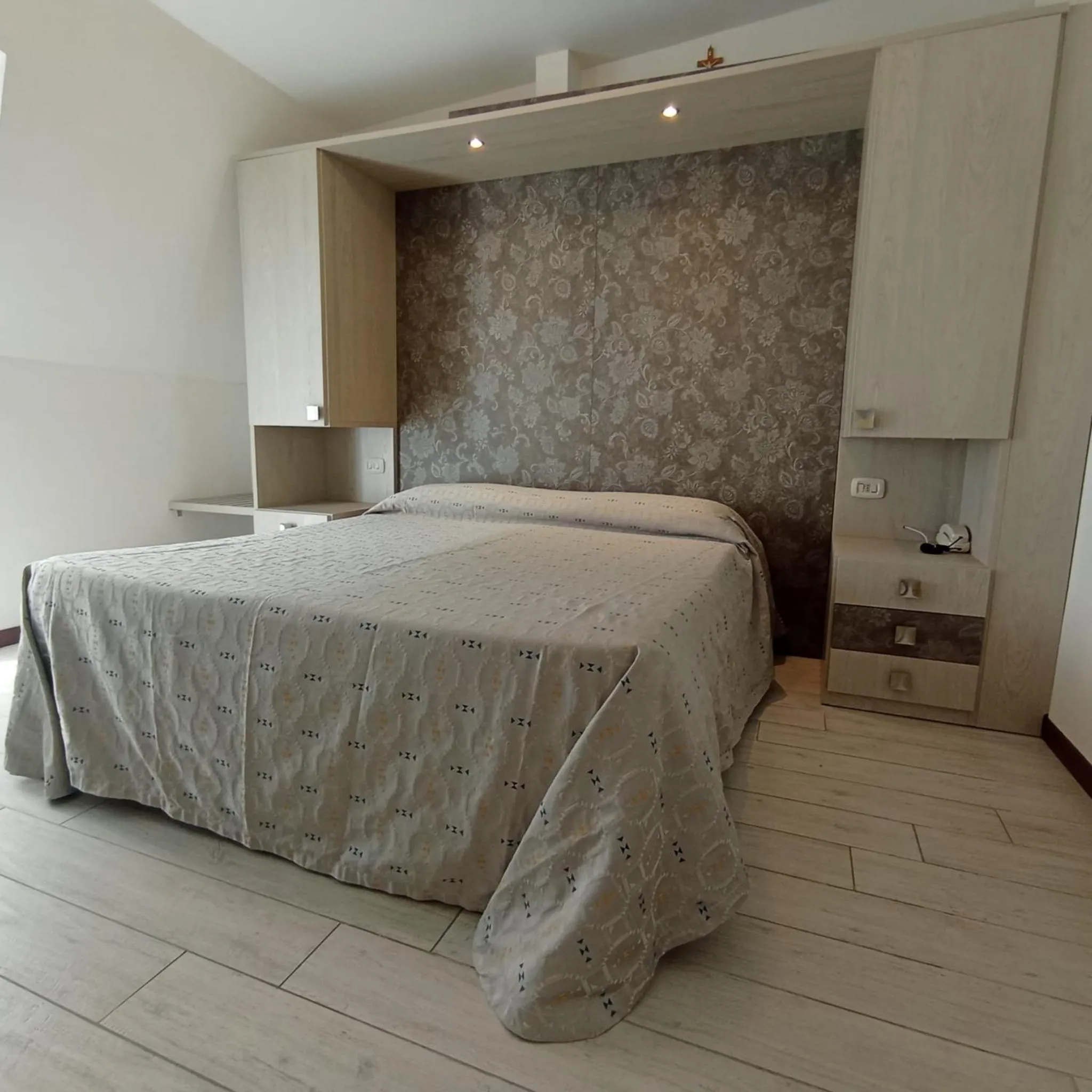 Bed in Hotel Arlecchino