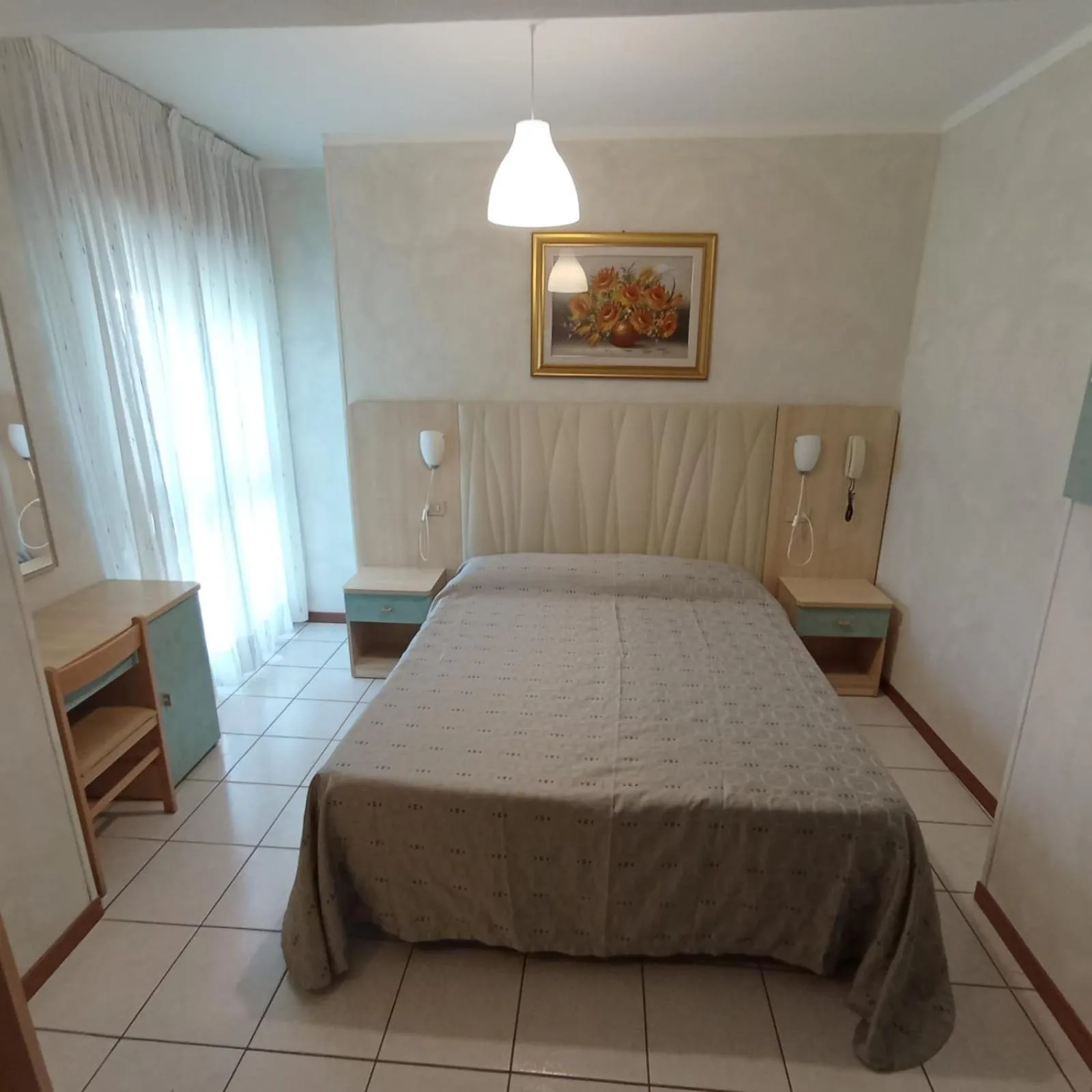 Bed in Hotel Arlecchino