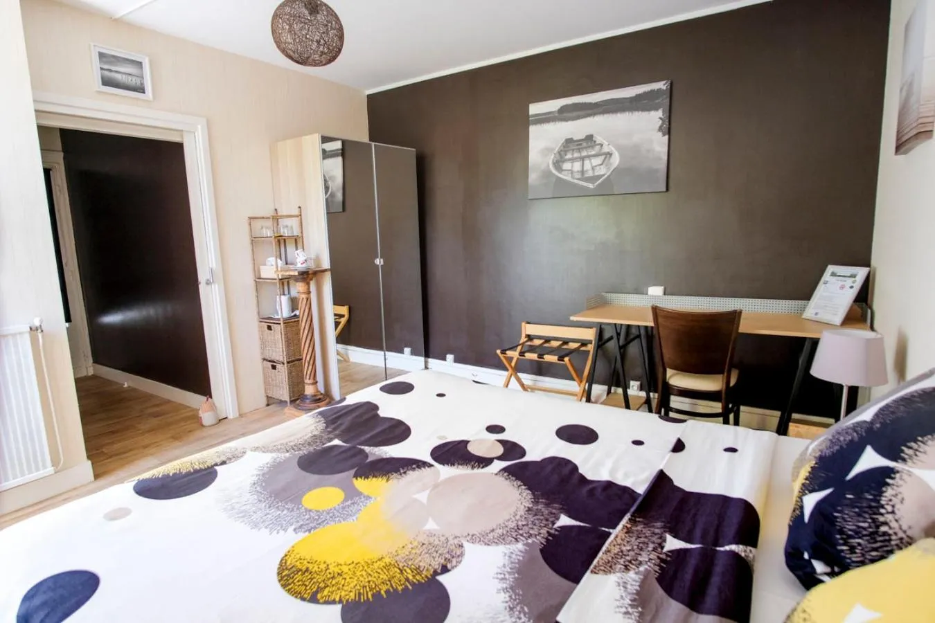 Bed in Les Gués Rivières