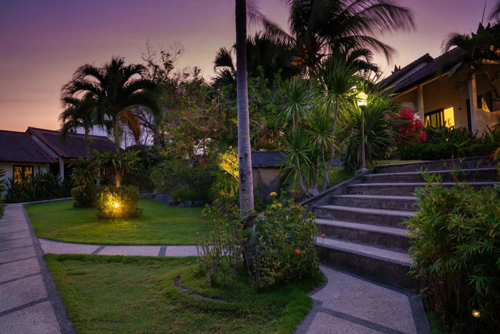 Garden in Ocean Sun Dive Resort