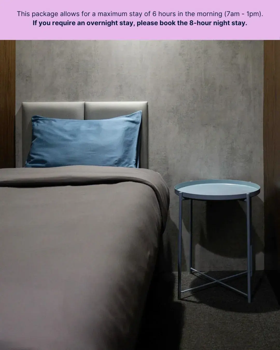 Bed in Sleepover Terminal 1, Concourse D - formerly sleep 'n fly Bed in Sleepover Terminal 1, Concourse D - formerly sleep 'n fly