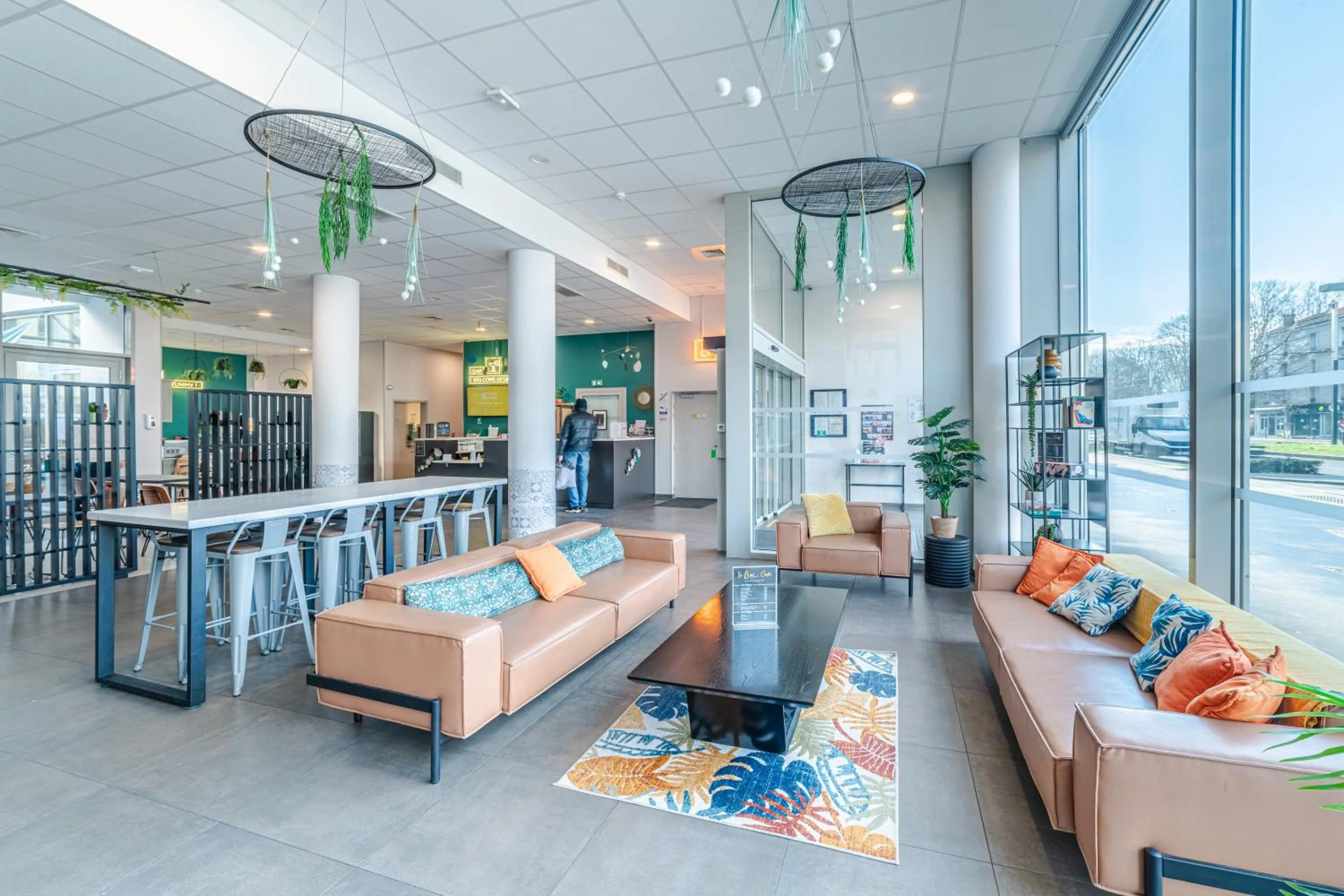 Seating area in Break & Home Paris Italie Porte de Choisy Appart'Hôtel