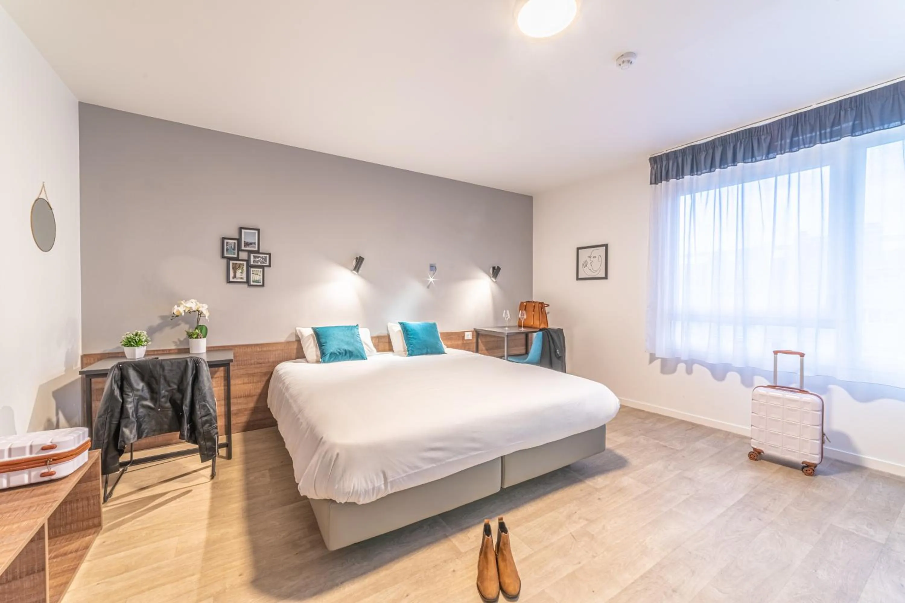 Bed in Break & Home Paris Italie Porte de Choisy Appart'Hôtel