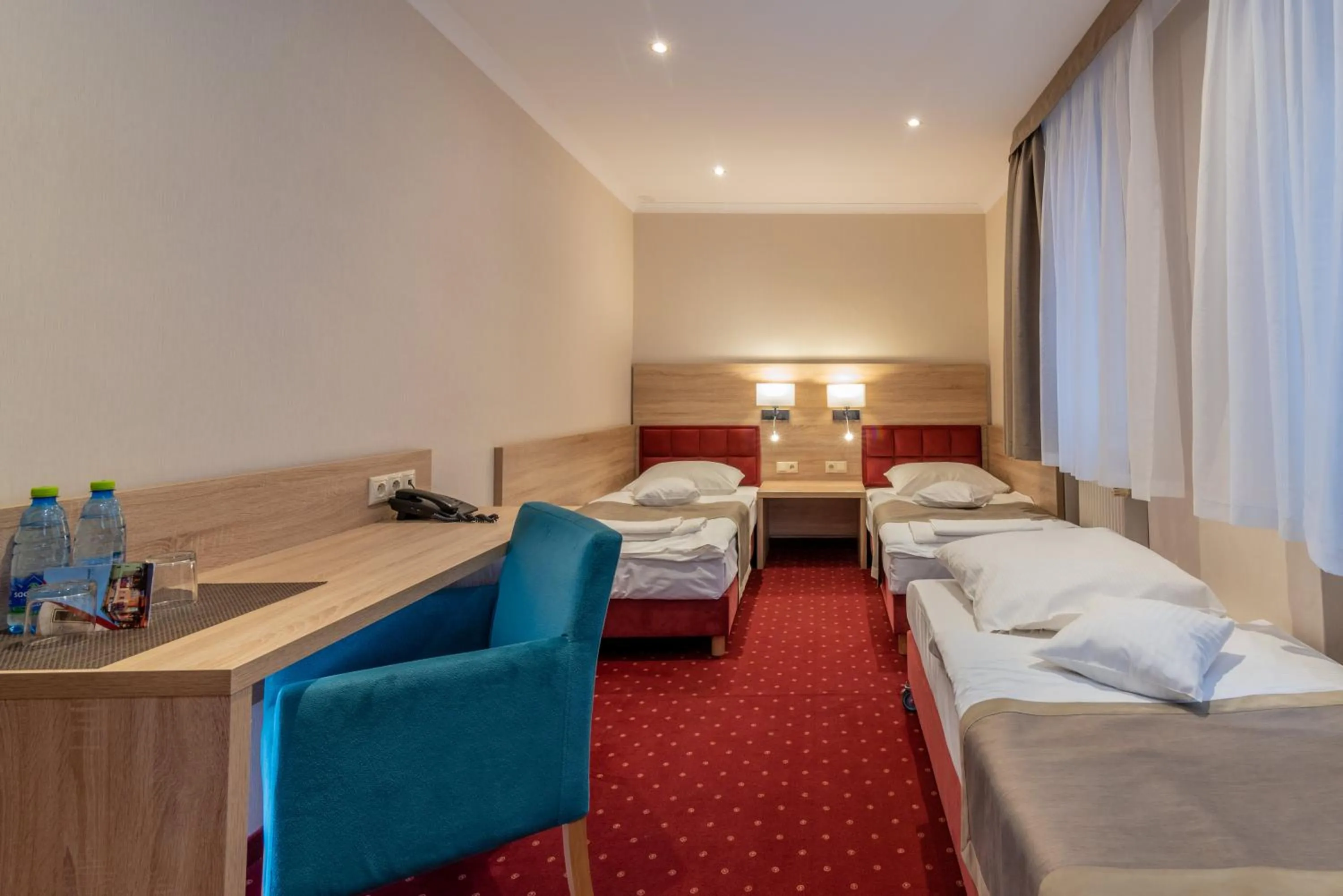 Bed in Hotel Texicana