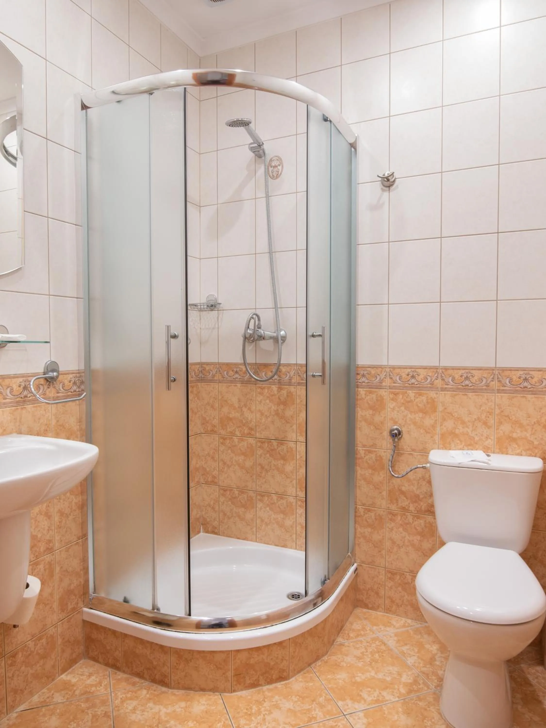 Shower in Hotel Texicana
