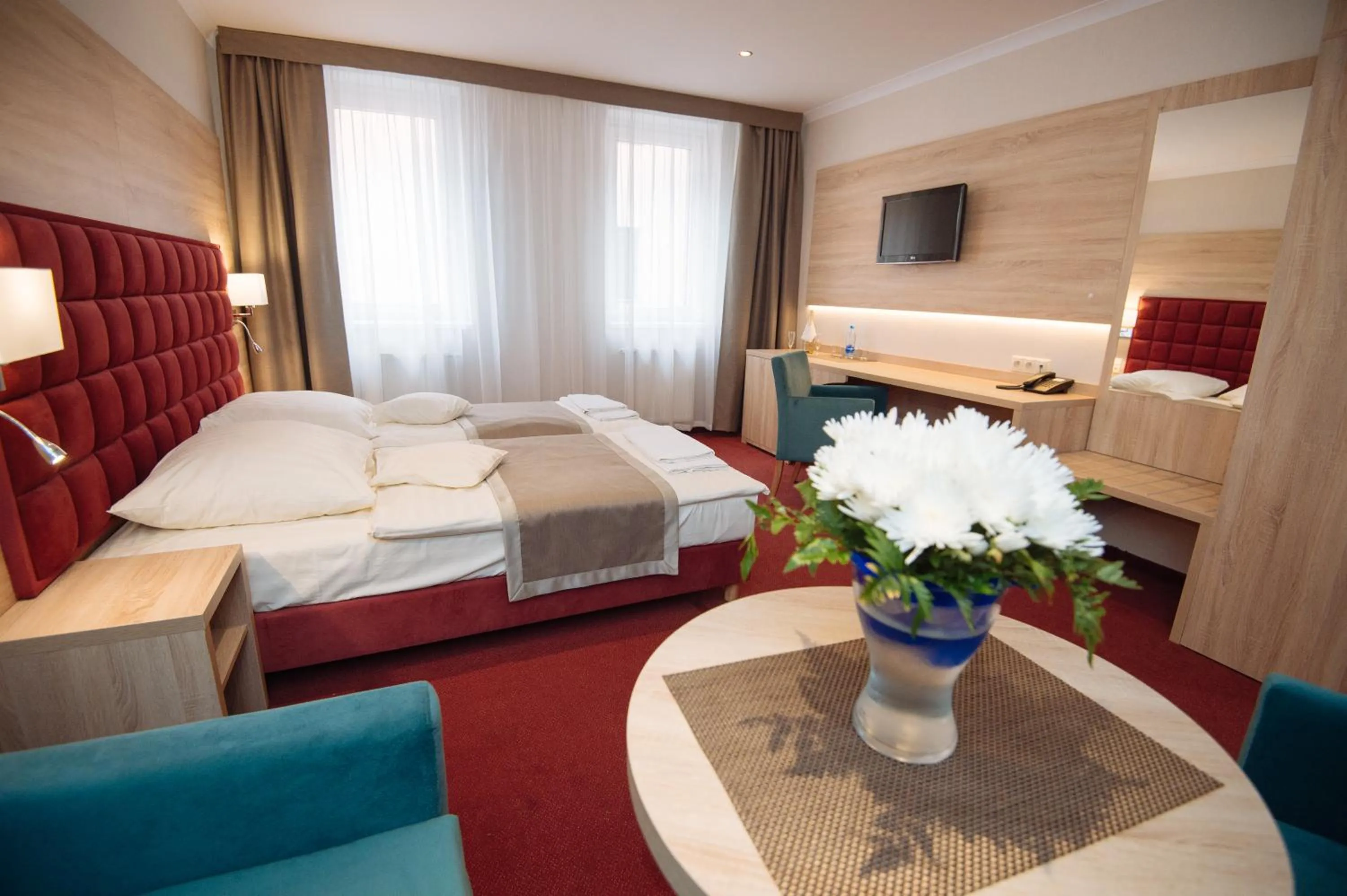 Bed in Hotel Texicana