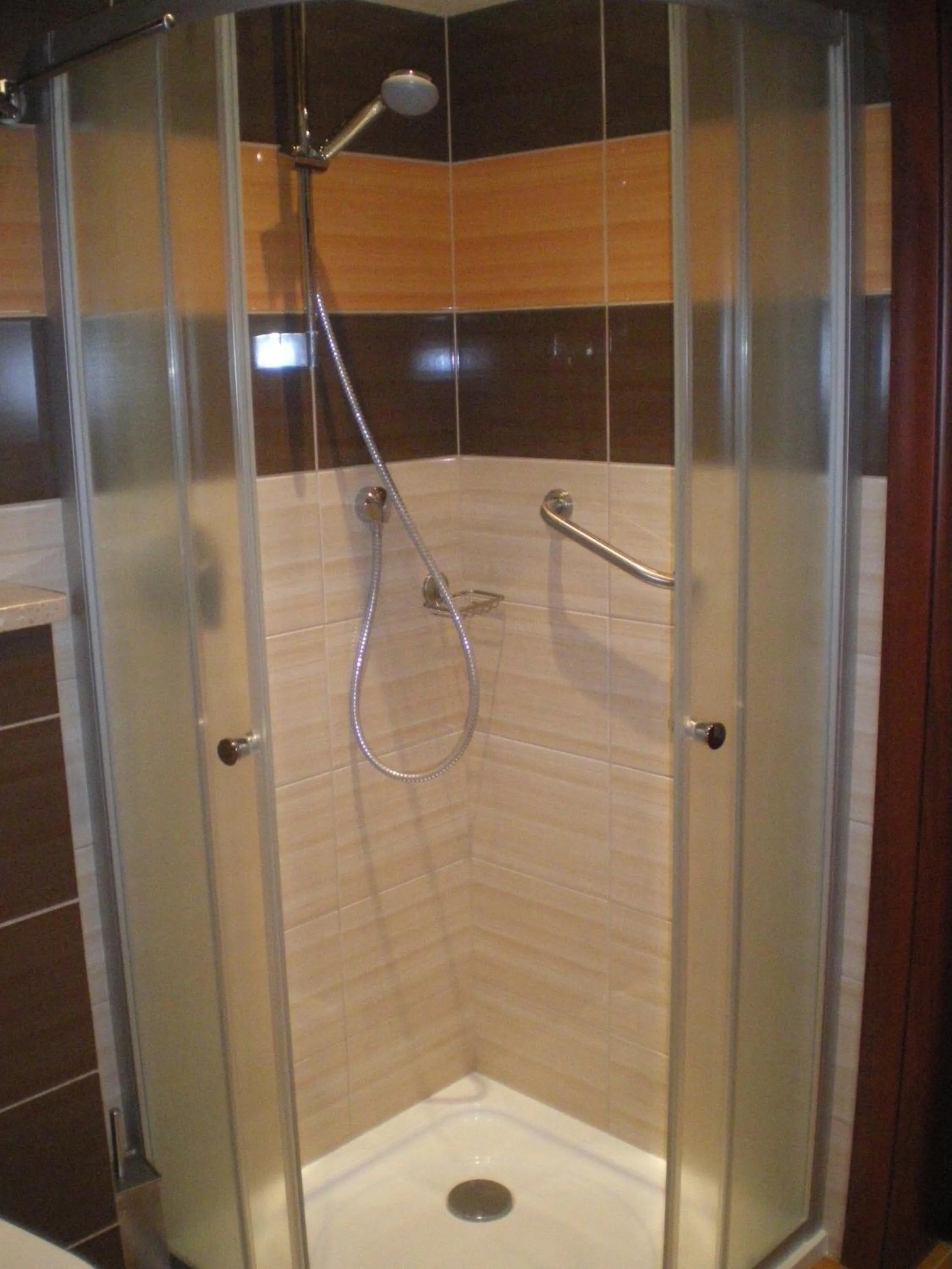 Shower in Hotel Texicana